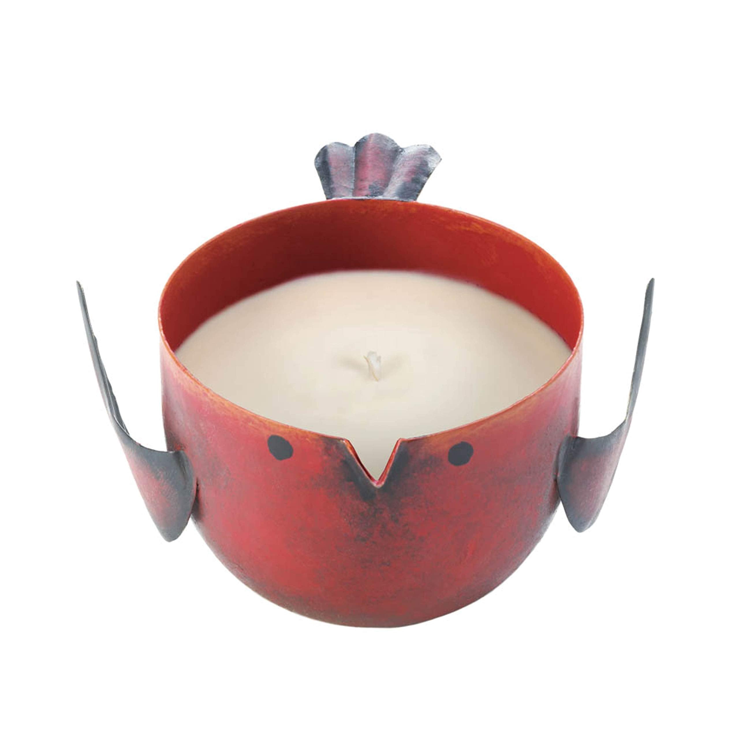 Sunrise Creek RED Apple Birdie Candle
