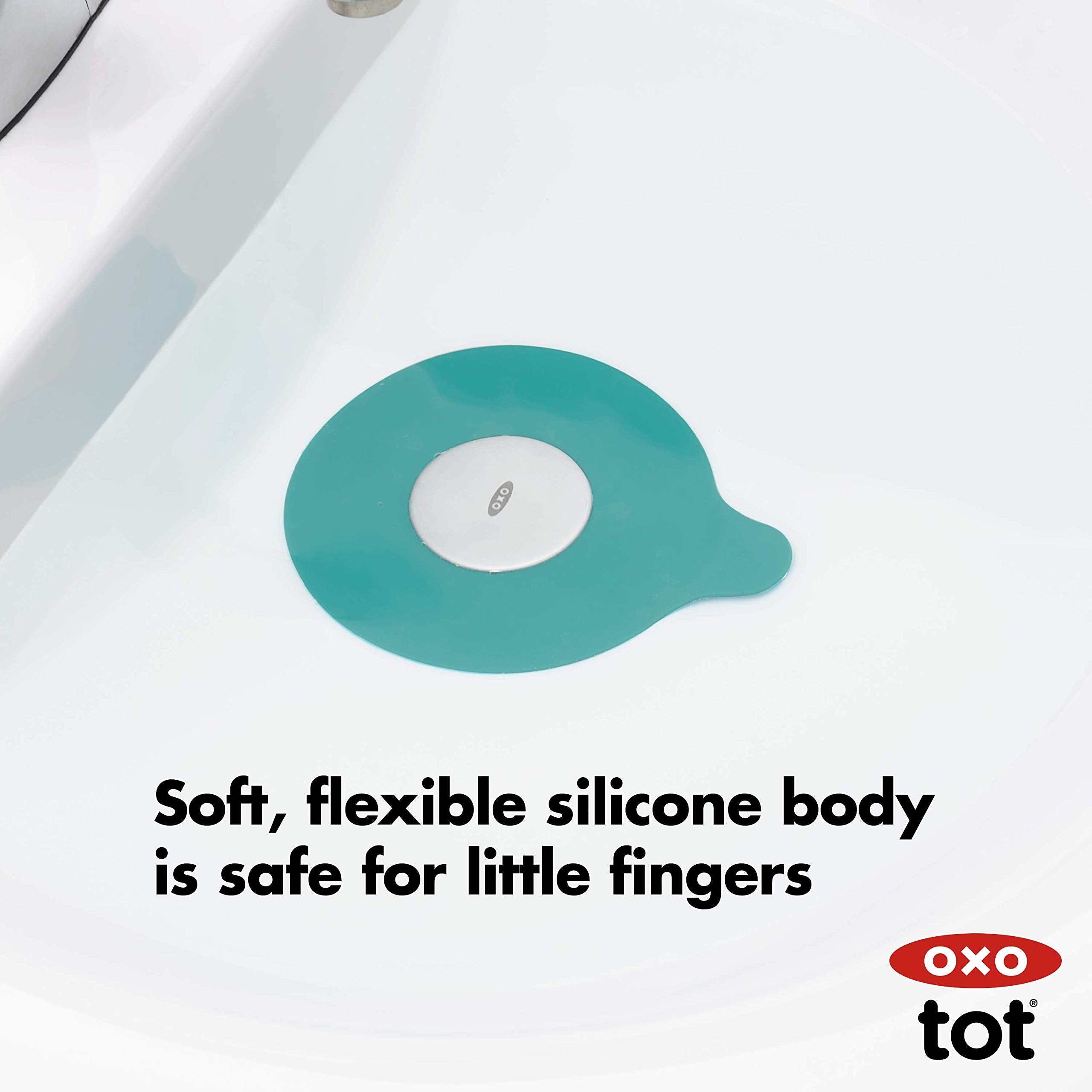 Oxo Tot Drain Stopper - Teal