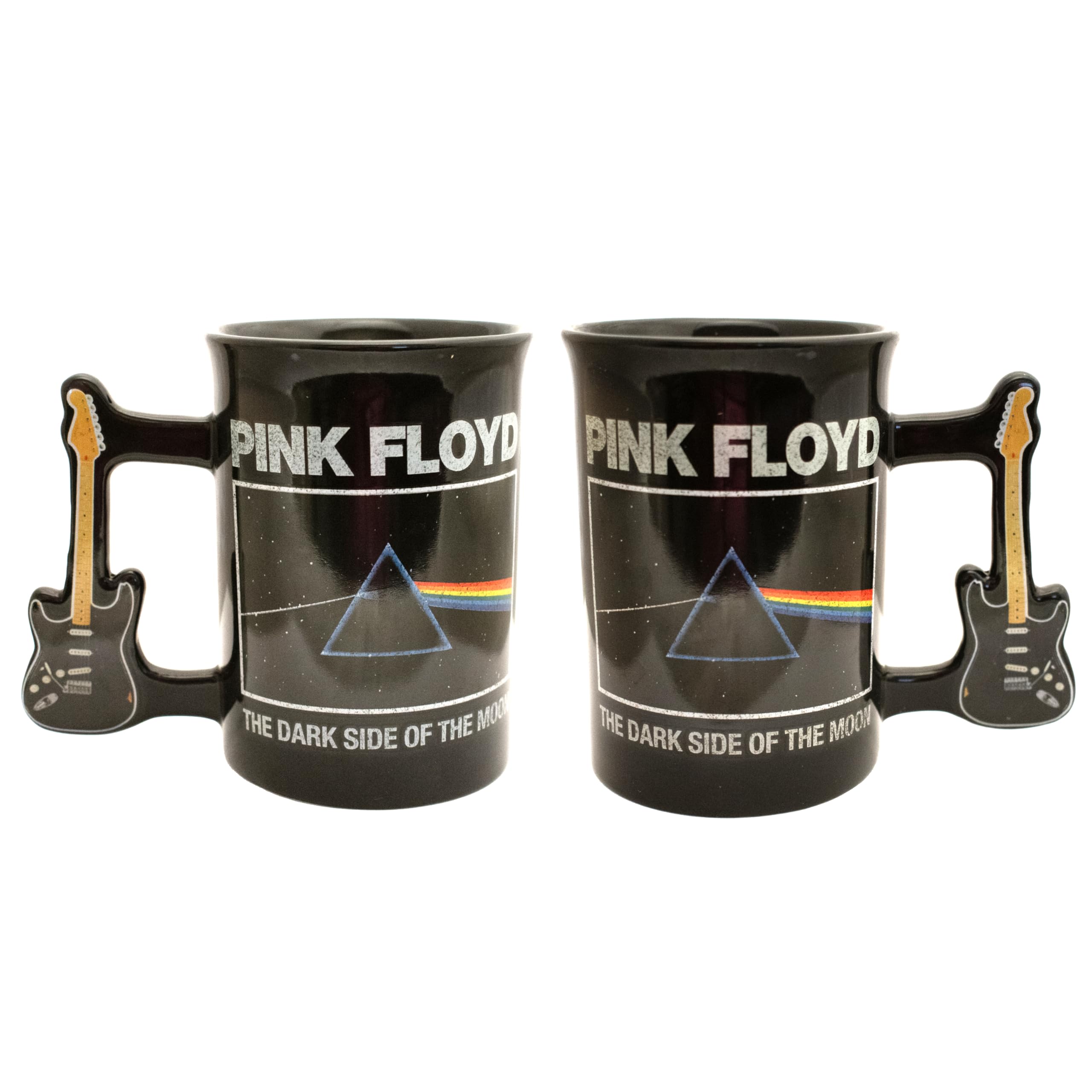 Pink Floyd The Dark Side of the Moon Mug with Novelty Guitarshaped Handle  MidSouth Products