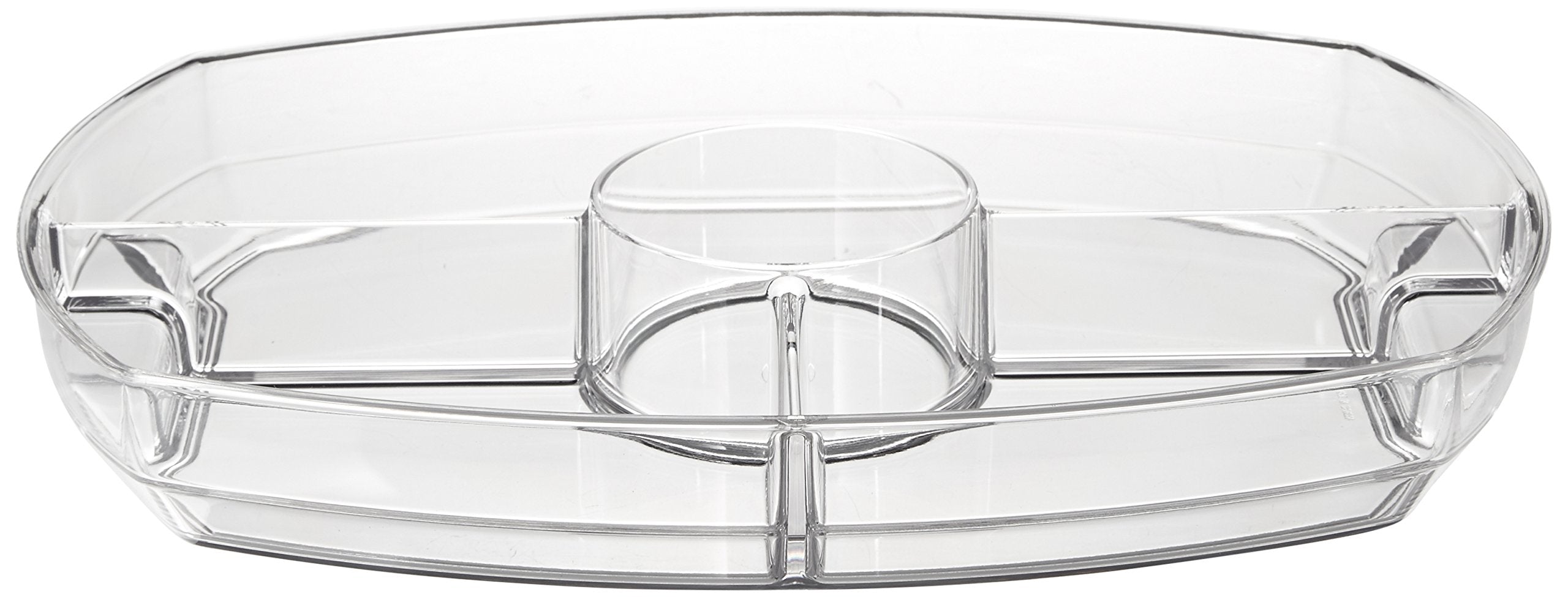 Prodyne SB-5 Clear Acrylic Flip-Lid Appetizers On Ice, 15" x 11.5"