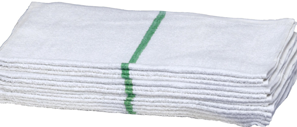 Atlas Economy Hand Towels 16x27 Inch (12 Bulk Pack) Solid White 100% Cotton - Salon, Gym, Spa, Massage, Spas, Motels, Restaurant