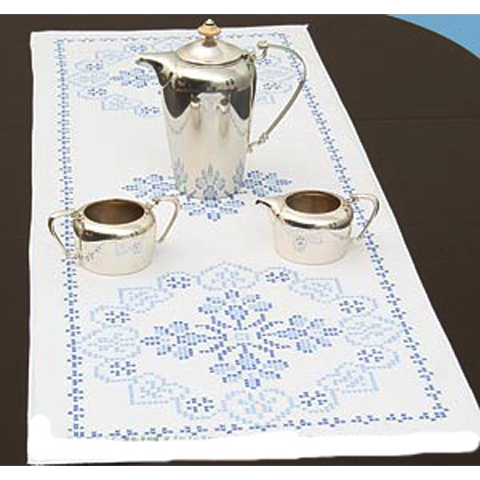 Stamped Table Runner/Scarf 15X42-Xx Americana