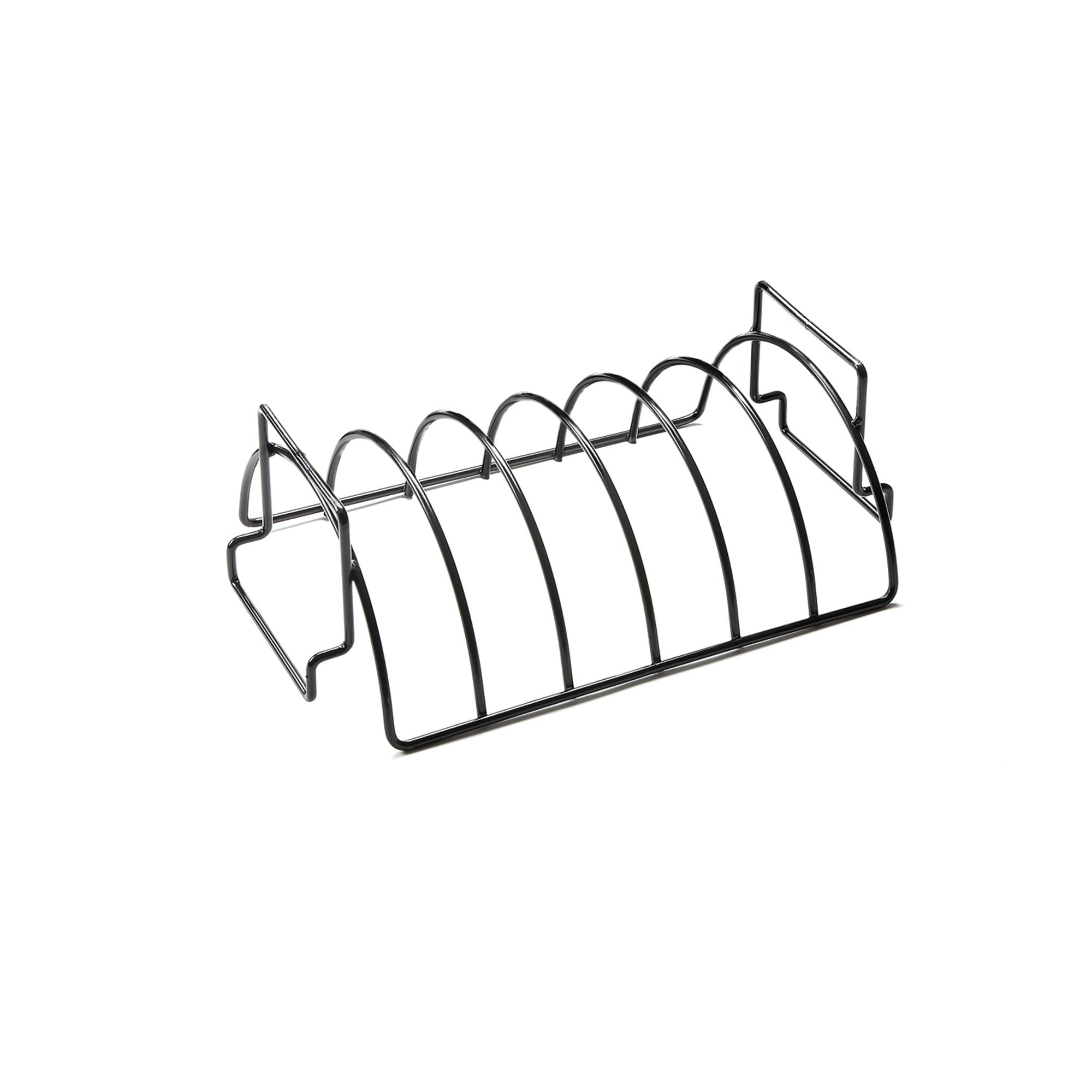Outset Qd50, 9.75 X 14.75 X 5.25 Inches, Non-Stick Reversible Roast And Rib Rack