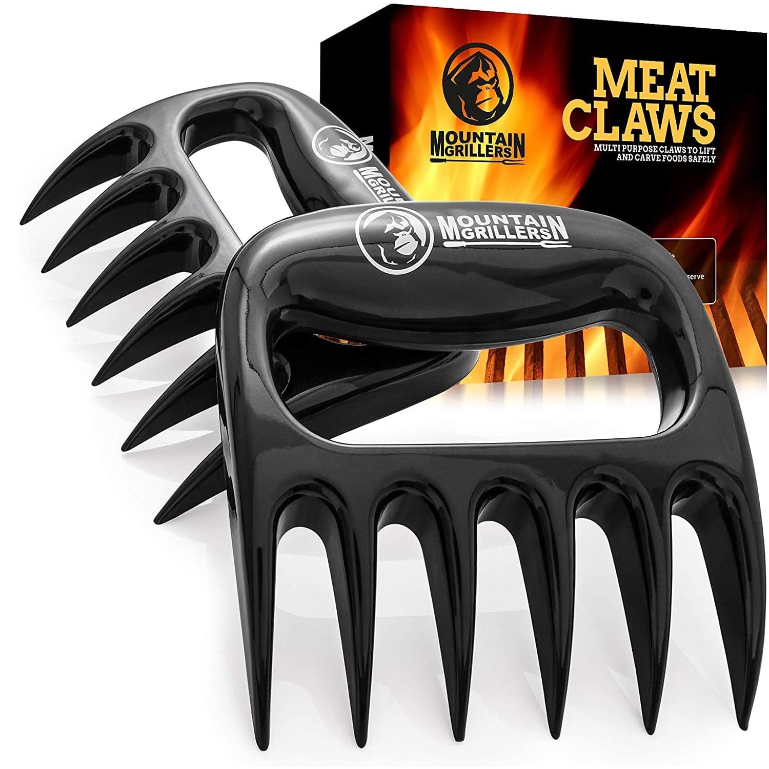 Mountain Grillers Meat Claws - Pulled Pork Claws And Meat Shredder - Grilling Claws Bbq Tools For Meat Shredding - Meat Pulling