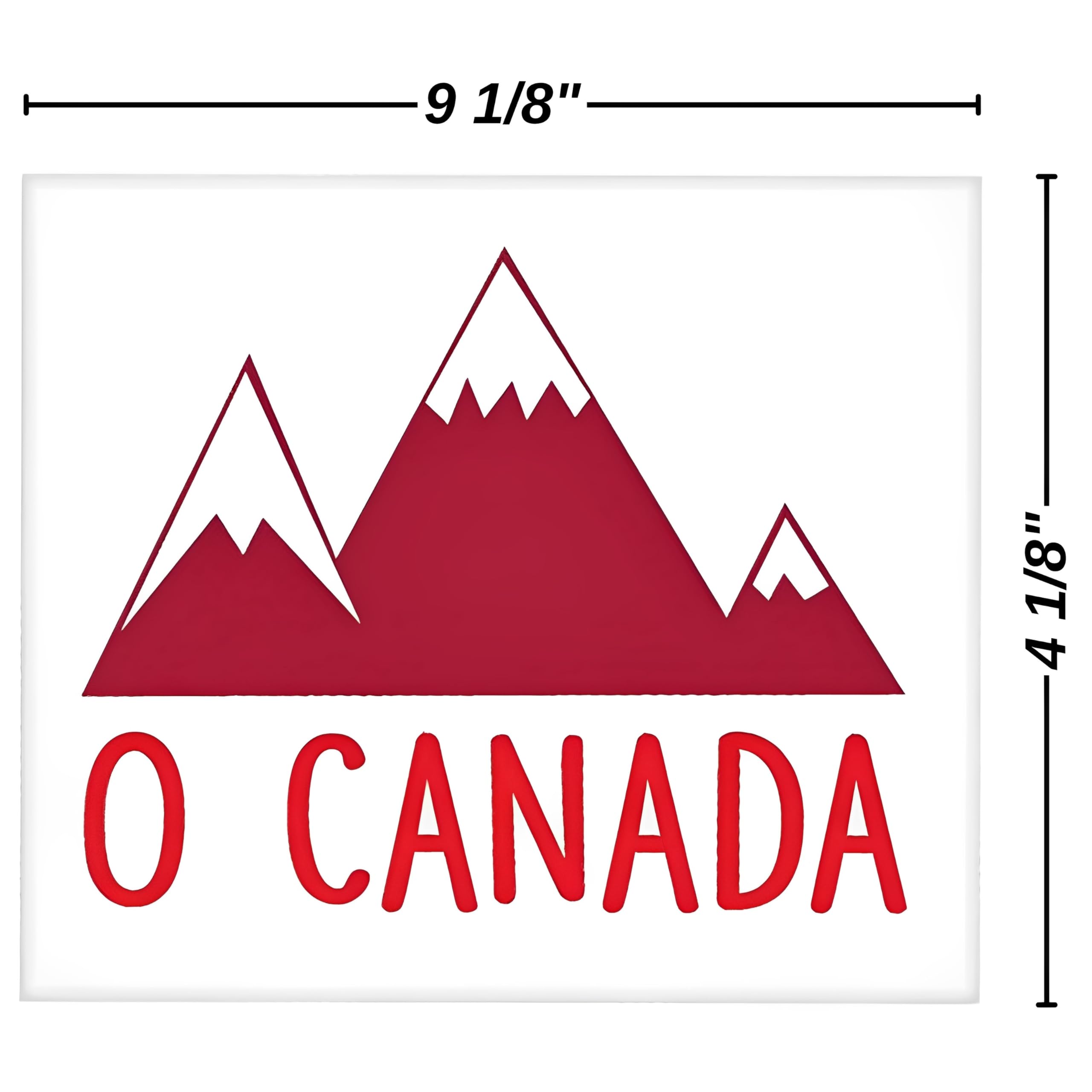 Canadian Pride Tattoo - 8 Count - Commemorate Patriotic Events In Style, Ideal For Canada Day Celebrations