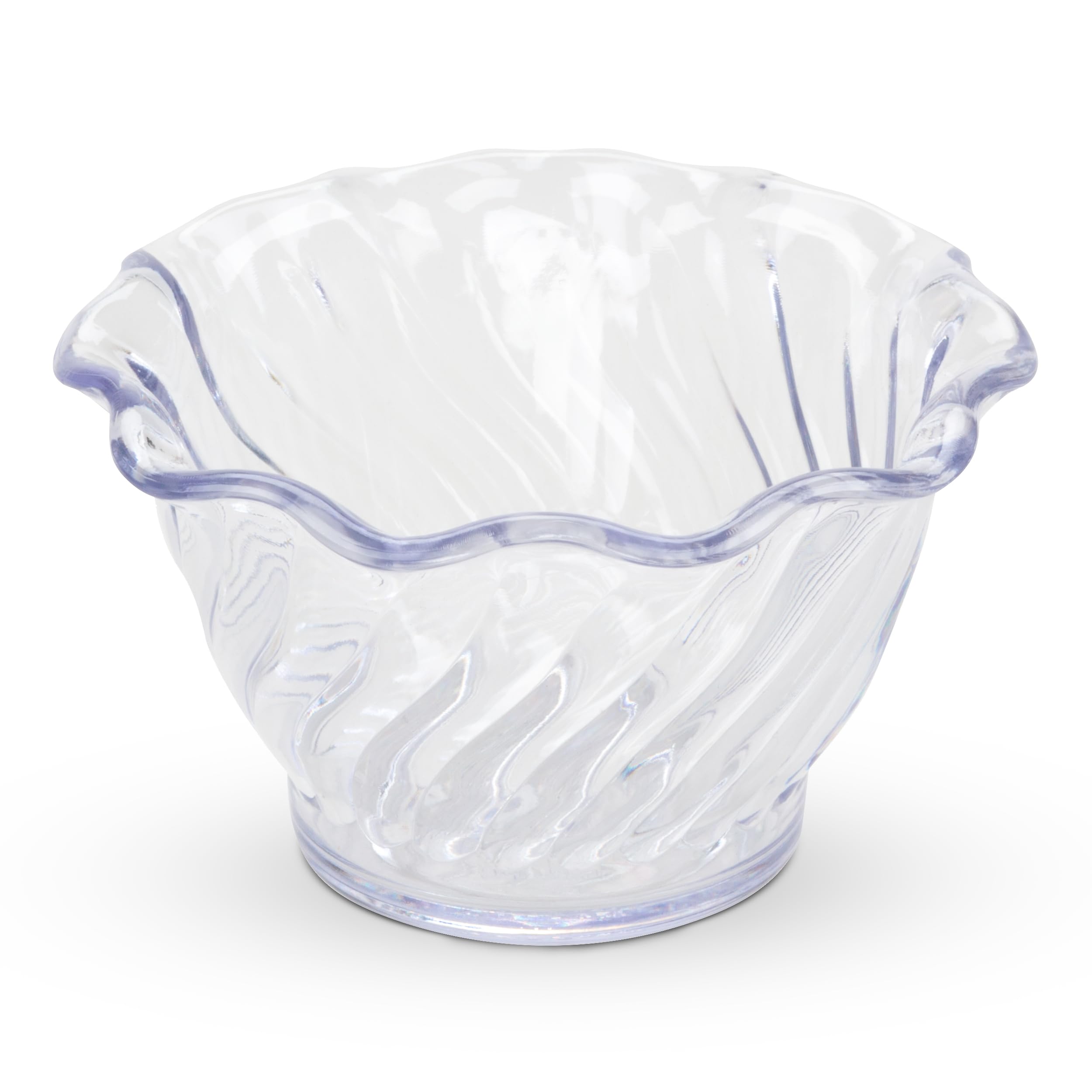 Carlisle FoodService Products 453207 Mini Plastic Parfait Cup, 5.4 oz, Clear (Pack of 24)