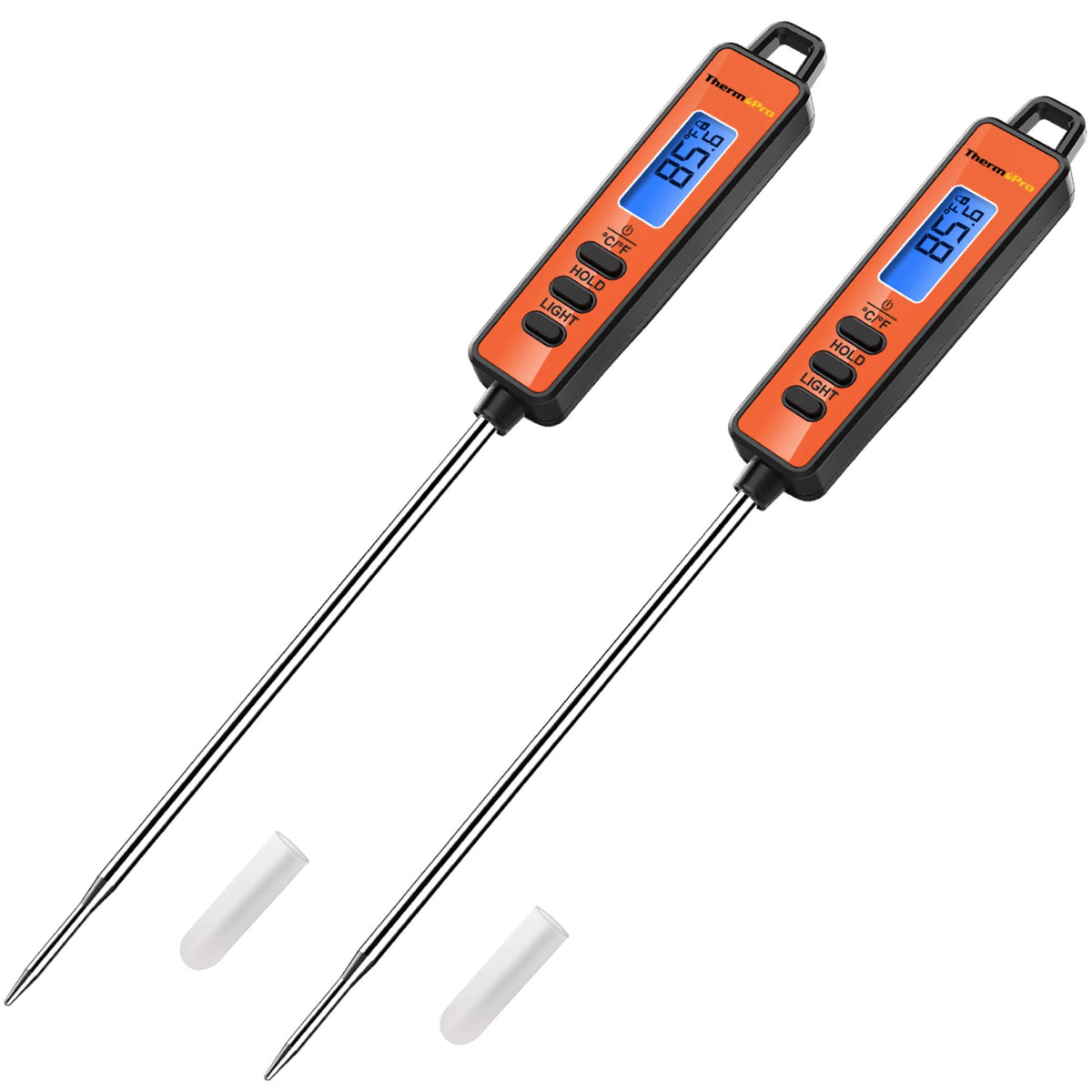 Thermopro Tp01A Instant Read Meat Thermometer With Long Probe Digital Food Cooking Thermometer For Grilling Bbq Smoker Grill Kit