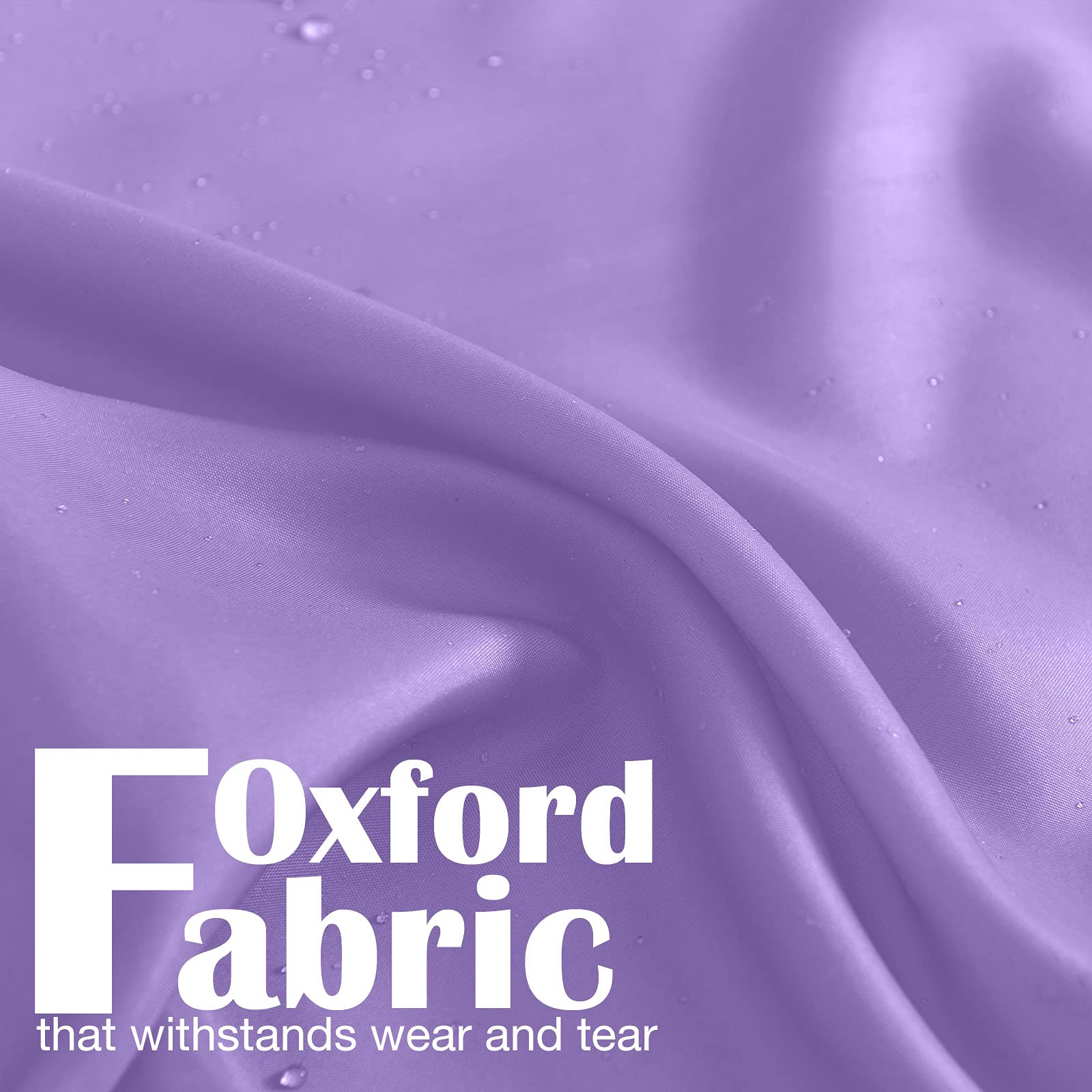 Jinchan Ombre Shower Curtain Lilac For Bathroom Waterproof Gradual Color Design Fabric Shower Curtain Hooks Included With Rings