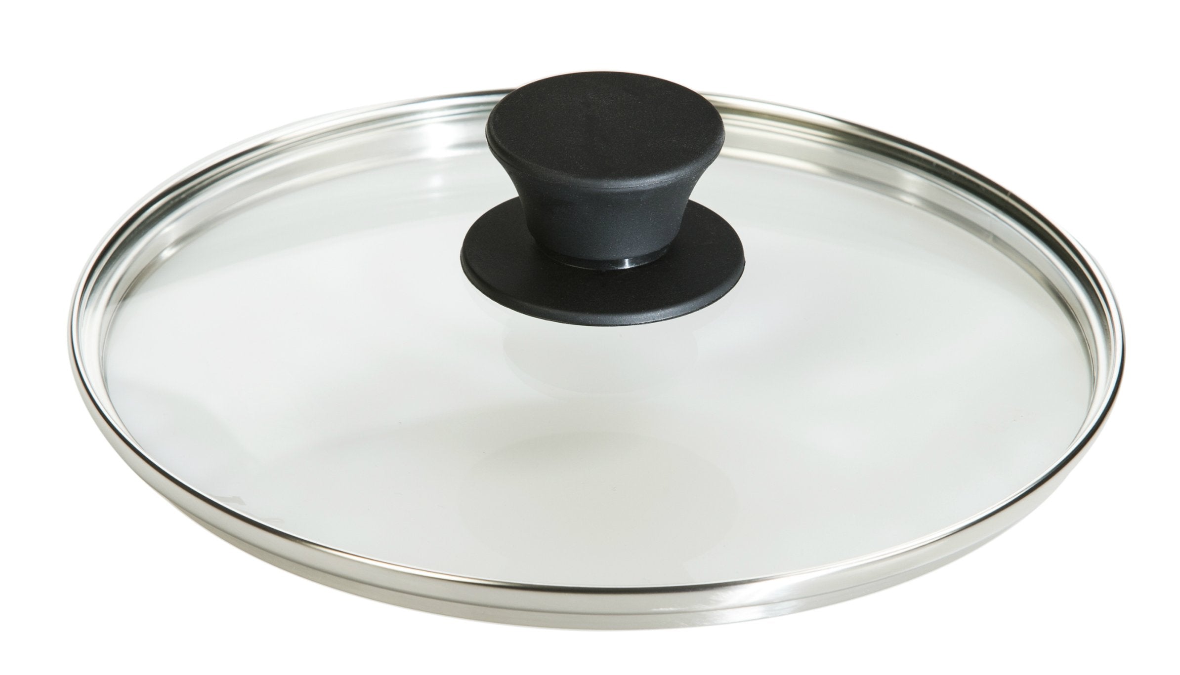 Lodge Round Tempered Glass Lid - Versatile Glass Lid For 8 Inch Skillets And Pans - Dishwasher Safe And Oven Safe Up To 400- 8 I