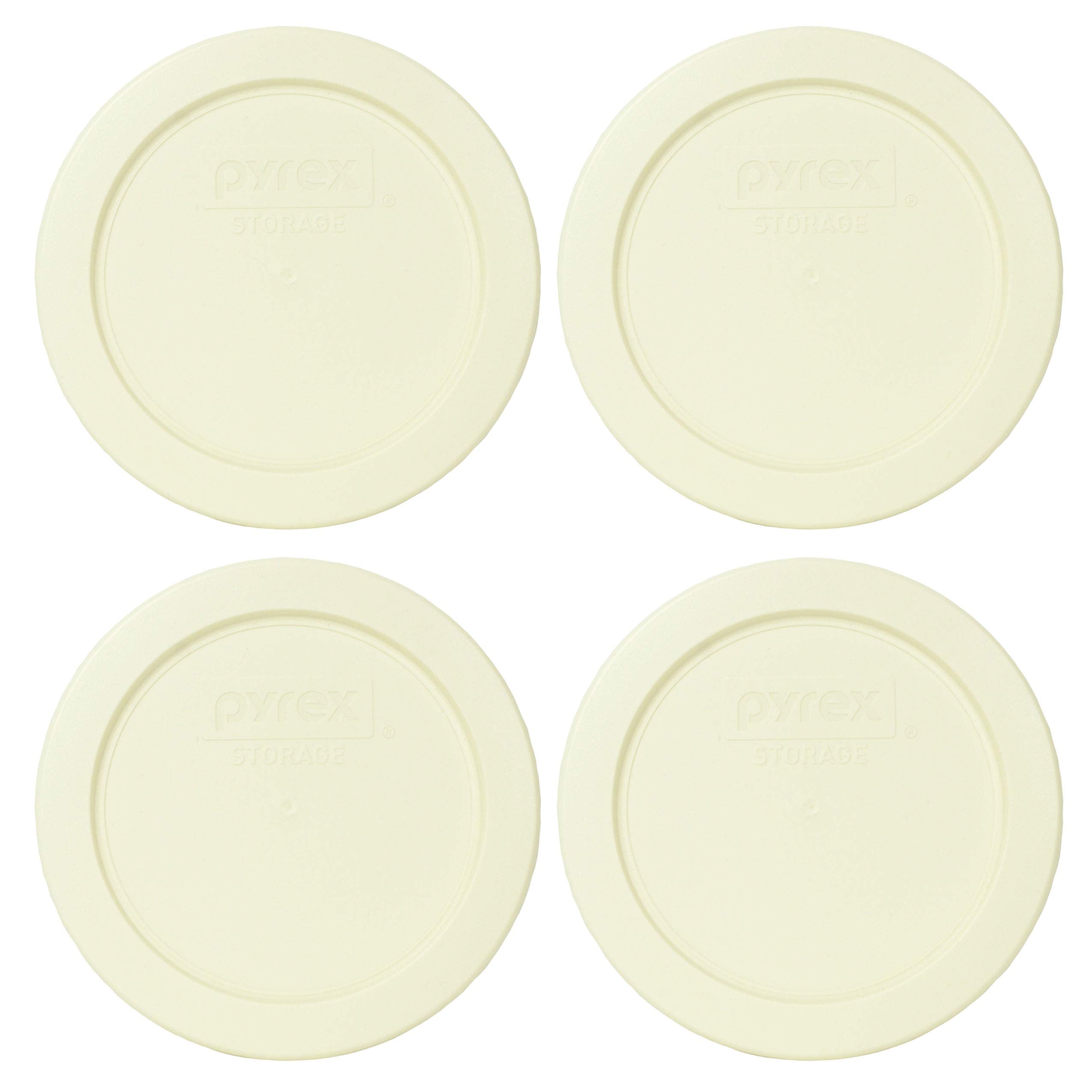 Pyrex 7200-Pc Sour Cream Plastic Lid (4-Pack)