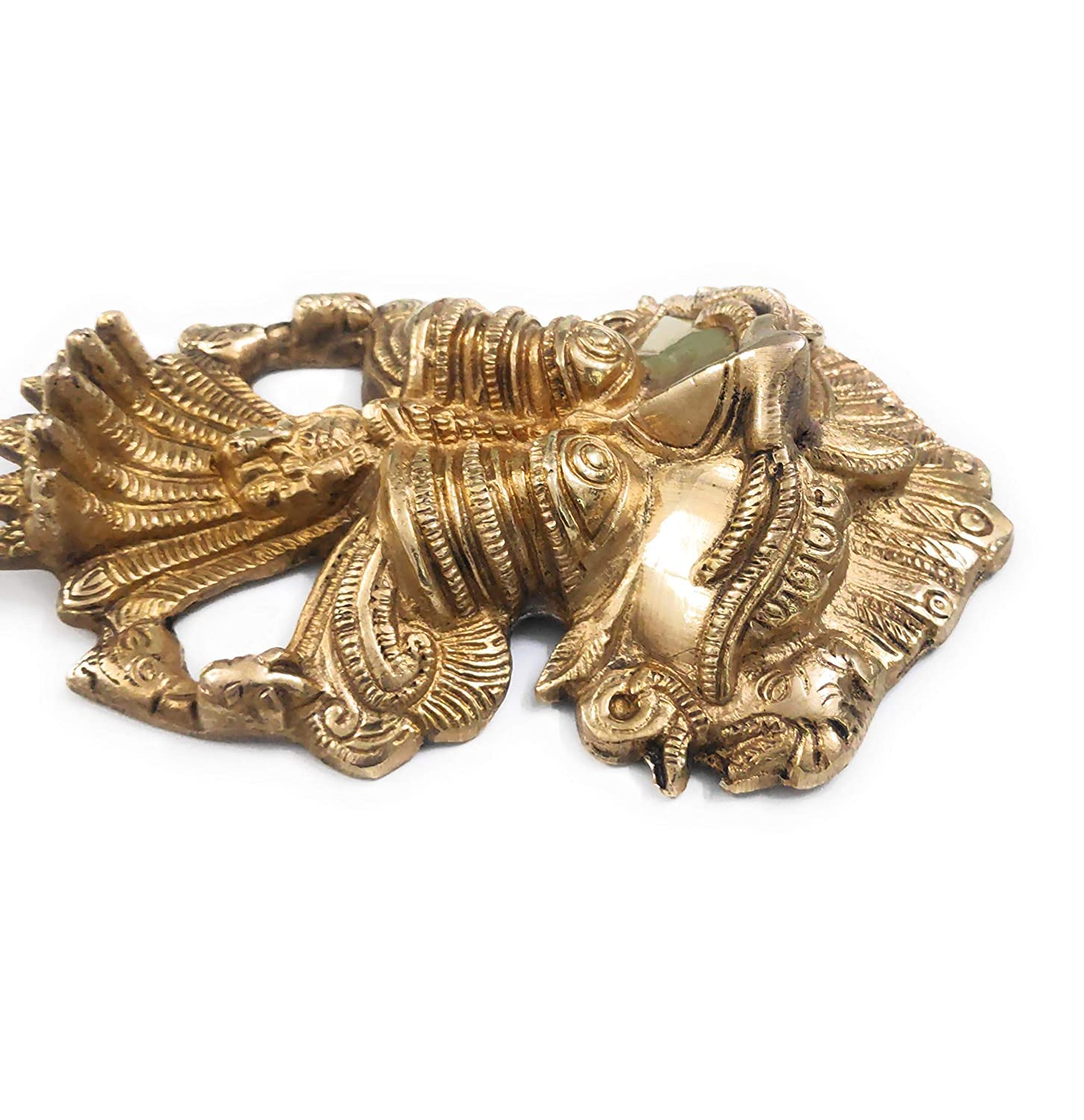 Sri Yagnaa - Keerthimukham- Keerthimukhudu- Keerthimukha Religious Wall Hanging For Evil/Devil Protection (6X4X2)