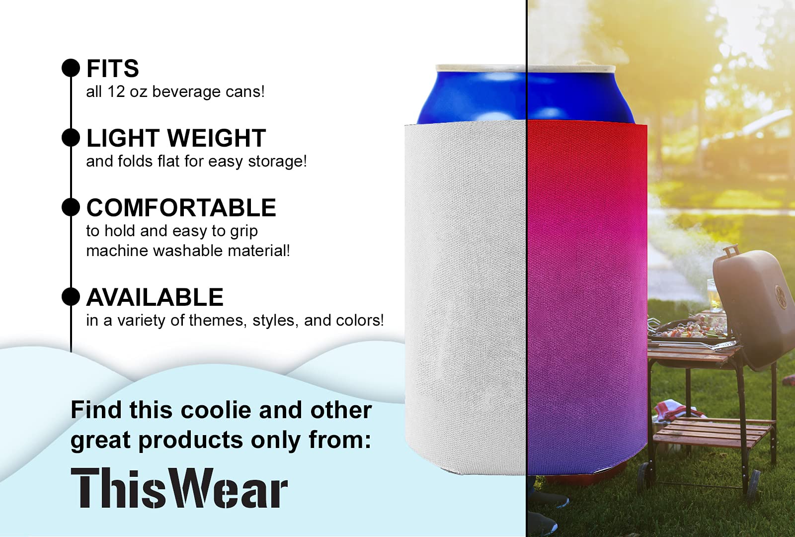 Best Aunt And Uncle Ever Gift Set 2 Pack Can Coolies Drink Coolers Magenta And Navy