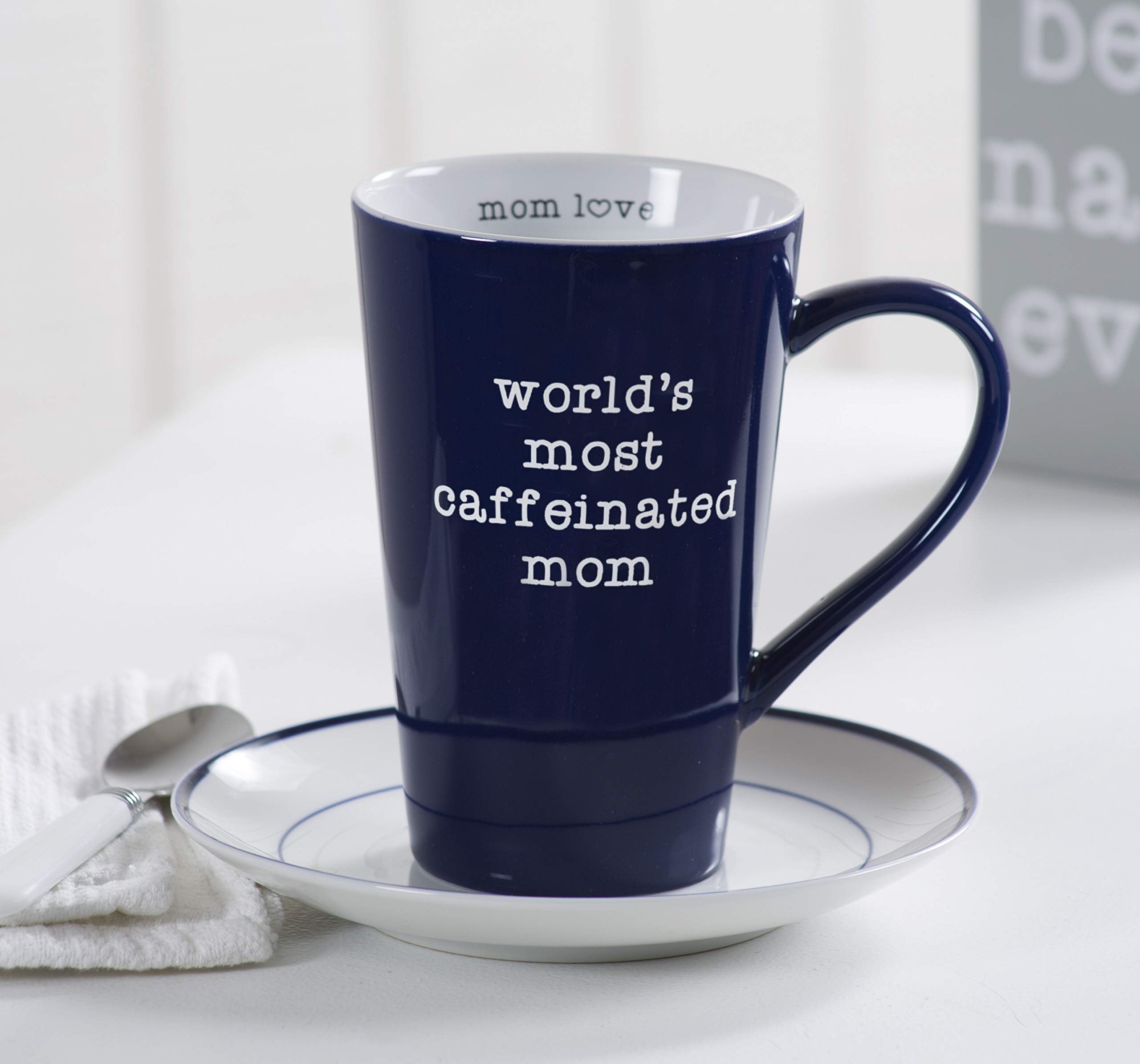 Pavilion Gift Company Stoneware Mug, Best Mom Ever