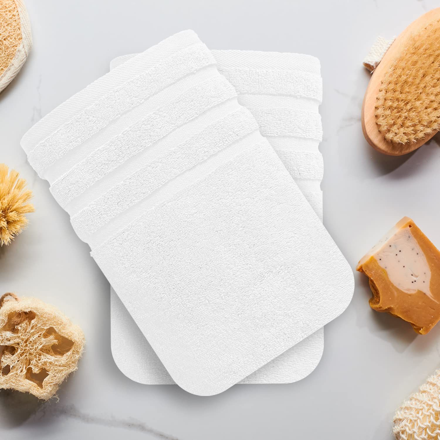 Infinitee Xclusives 100% Cotton Luxury Bath Towels Set Of 2 (27X54 Inches), Soft, Absorbent, Quick Dry, Perfect Towels For Bathr