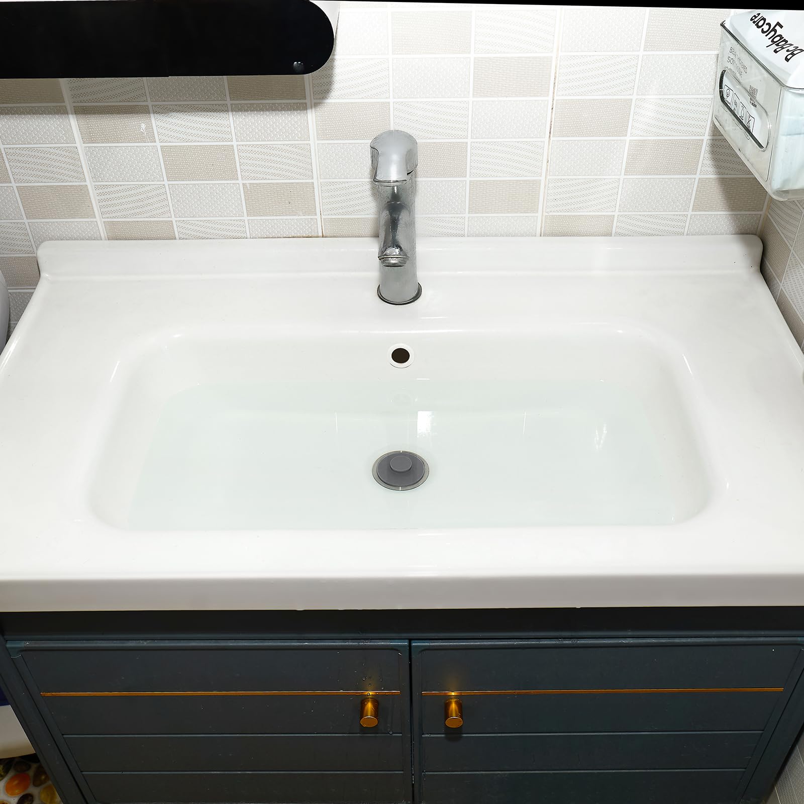 Aluvor Universal Bathtub Stopper 2Pcs Sink Stopper Tub Plug Bathroom Shower Drain Plug Silicone Bathtub Drain Plug Tub Drain Sto