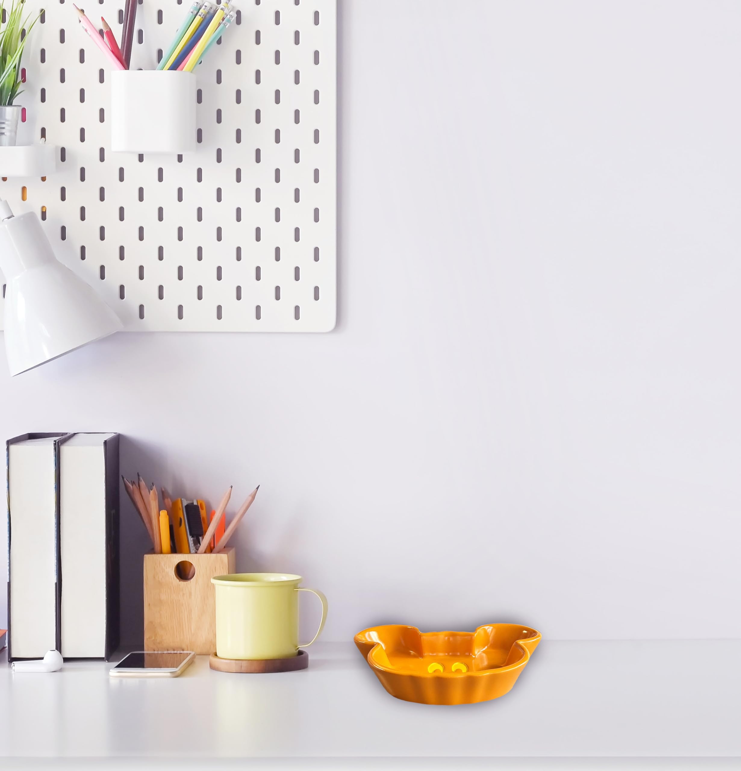 Disney Mickey Mouse Pumpkin Jack - O - Lantern Soap Dish - Autumn & Halloween Bathroom D  Cor Sponge Holder