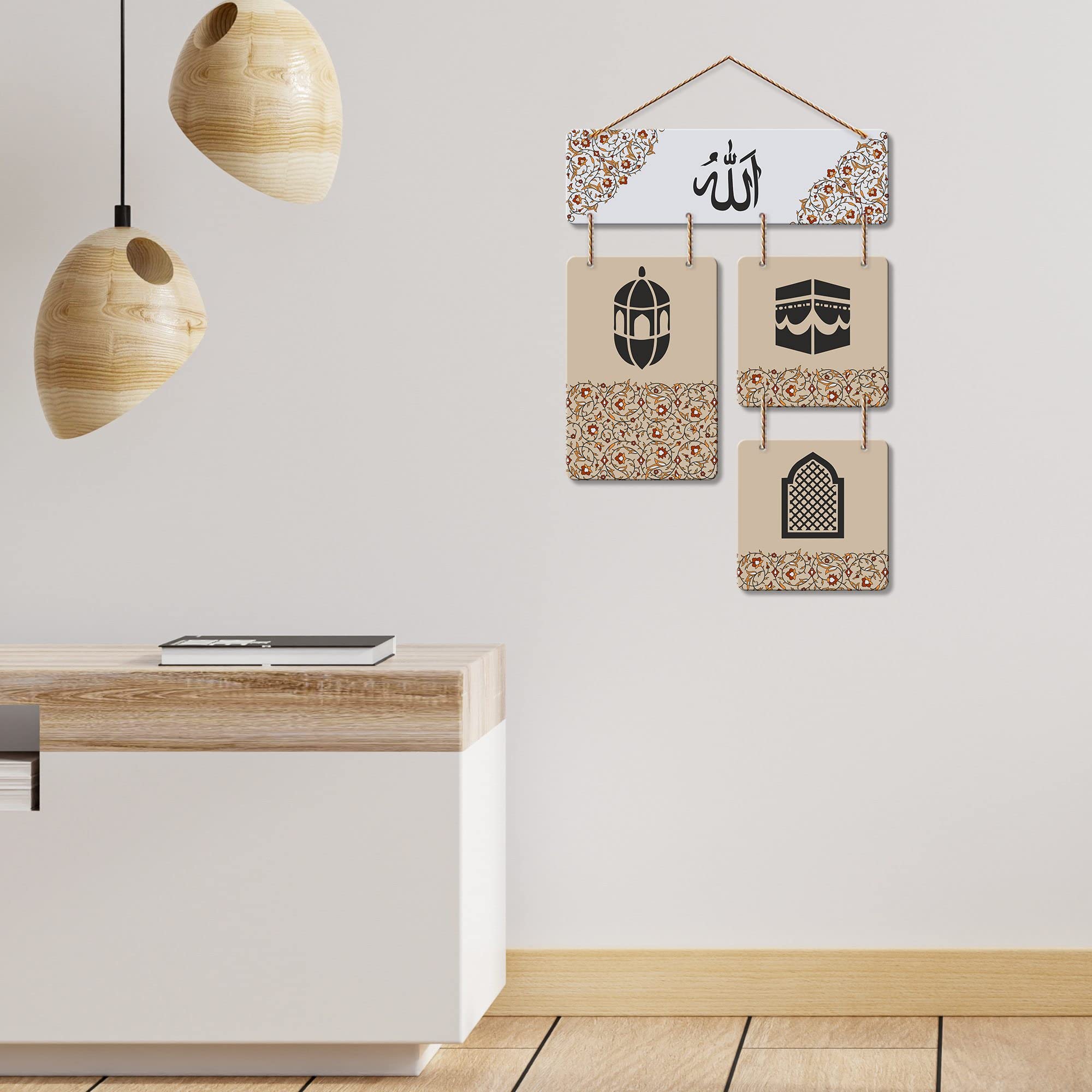 Artvibes Positive Quote Decorative Wooden Wall Hanger for Living Room | Bedroom | Home Decor | Office | Gift | Quotes Decor Item