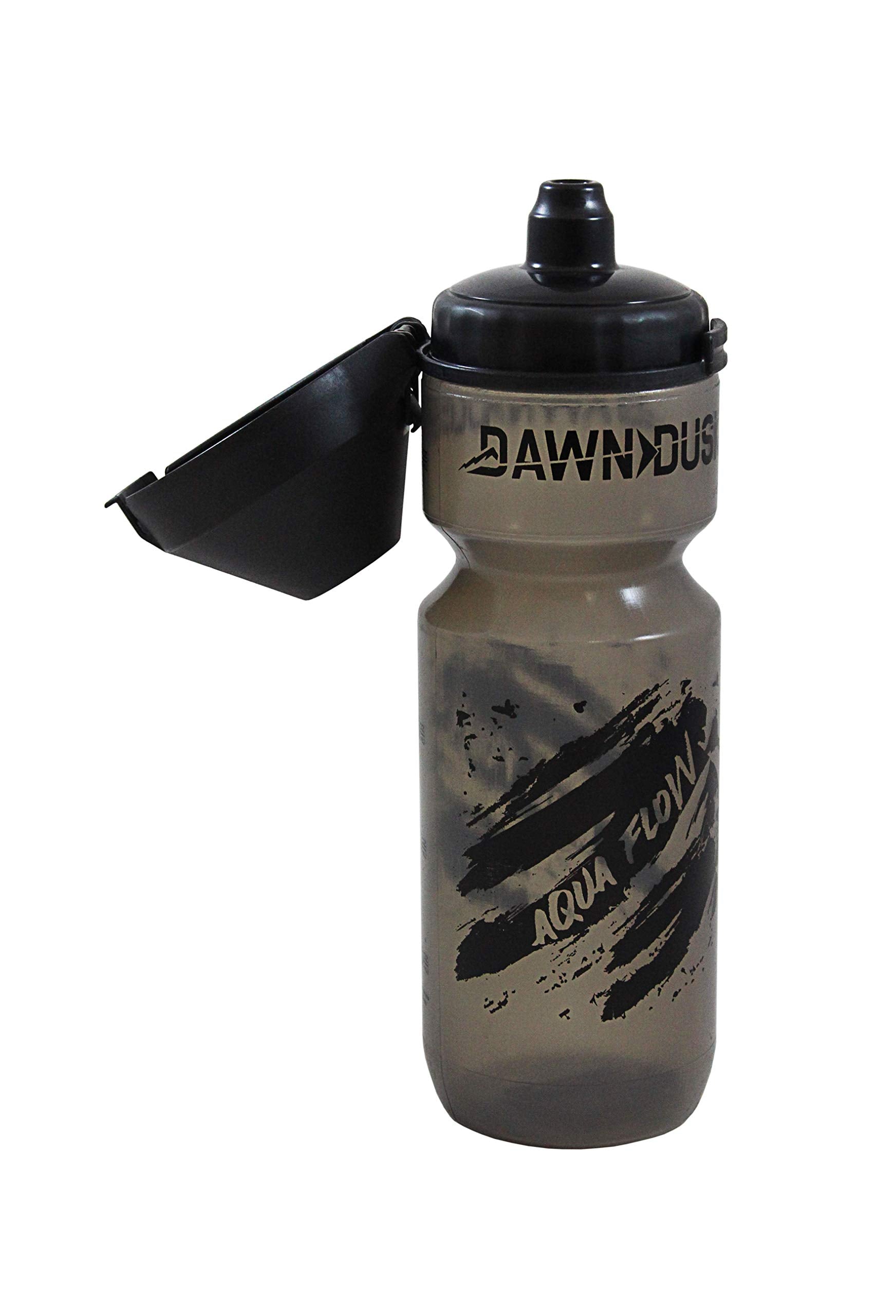 Dawn To Dusk Aqua Flow 25 Oz Calibrated Water Bottle With Dirt Cap