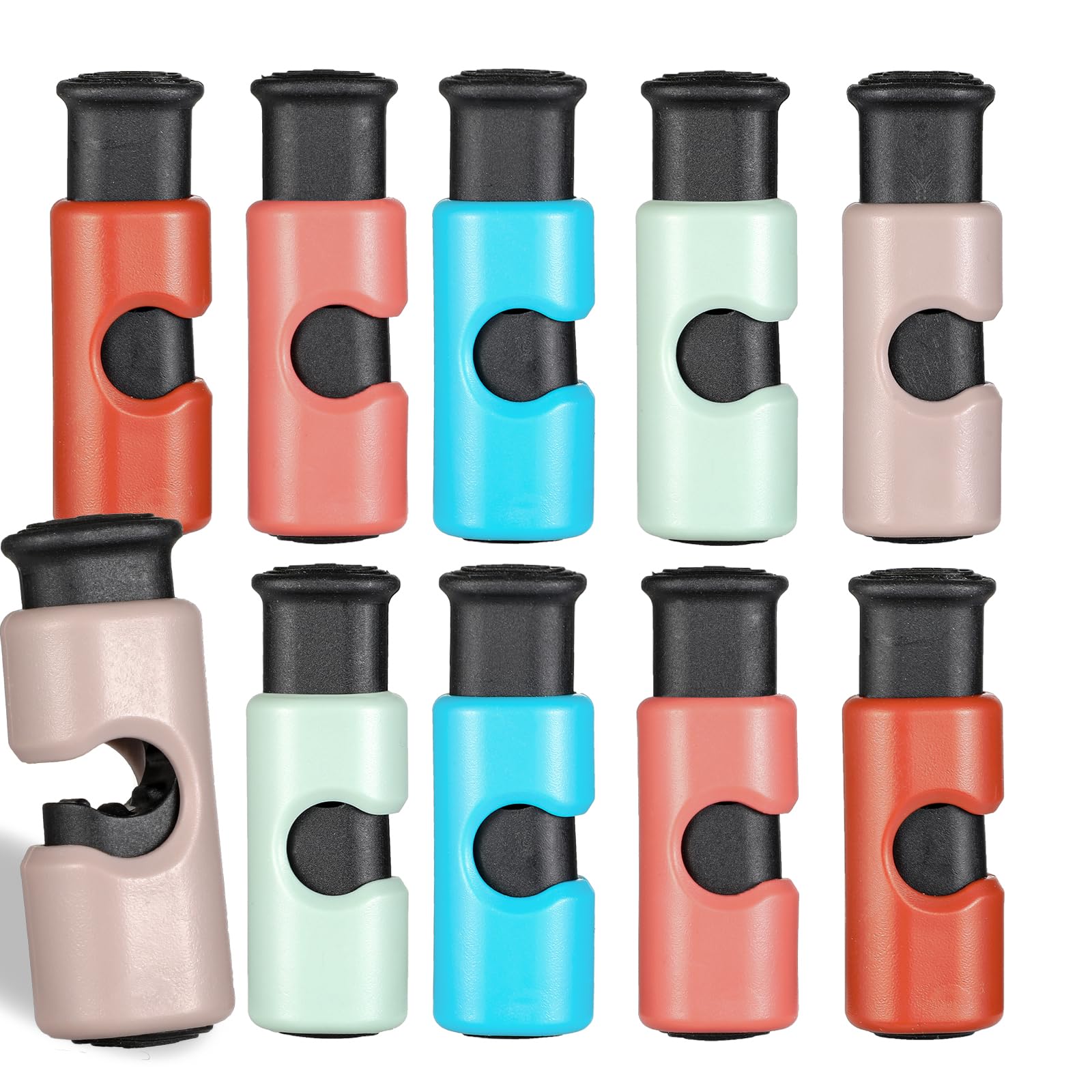 Squeeze And Lock Bread Bag Clips Bread Bag Clips Bread Clips Chip Clips Bag Clips (10Pcs Colored)