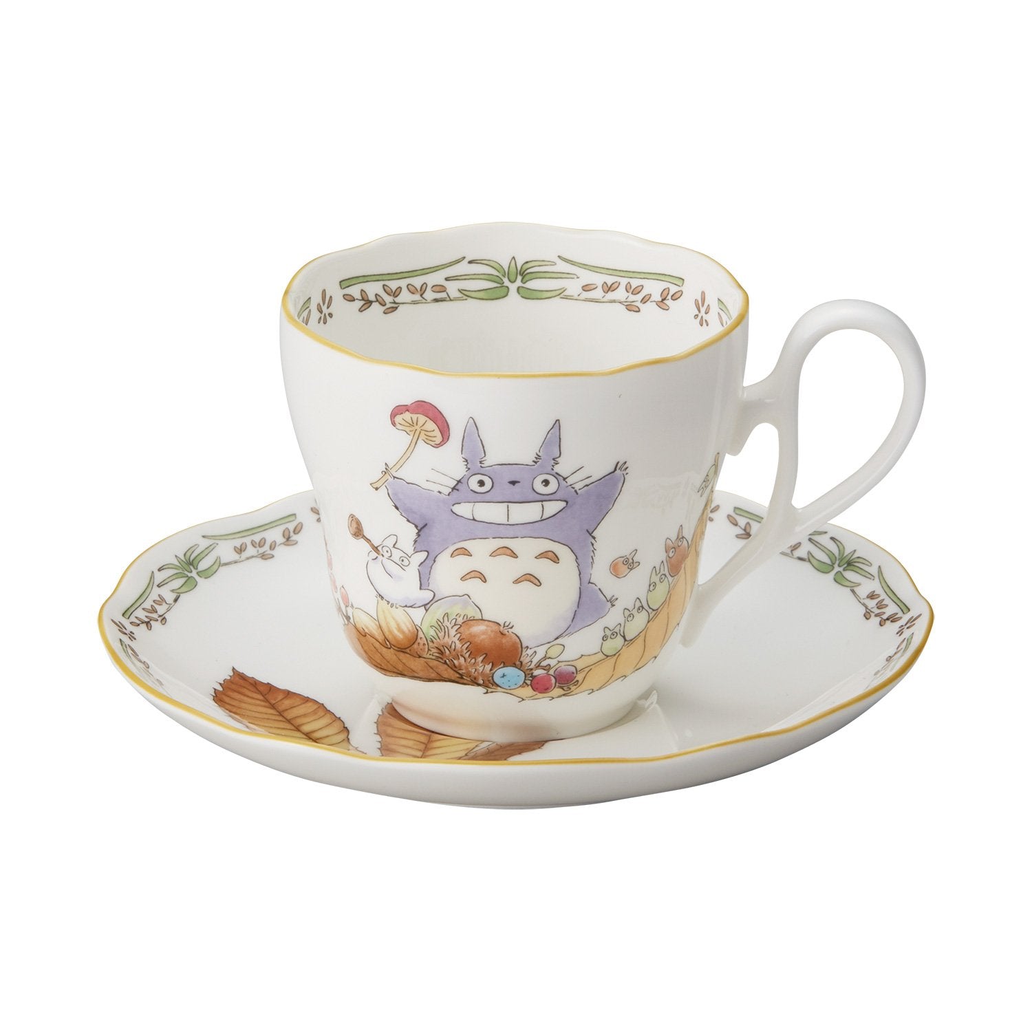 Noritake TT97889/4924-3 My Neighbor Totoro, Microwave Safe, 1 Guest, Bone China