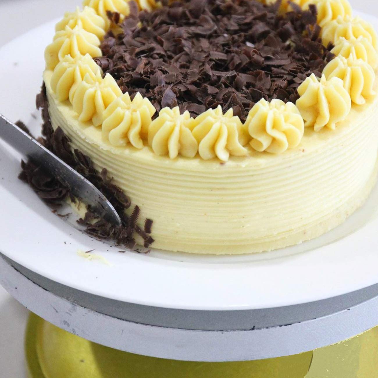 Acronde 4Pcs Straight Cake Icing Spatula Set 4    6    8    10    Professional Stainless Steel Cake Decorating Frosting Spatulas