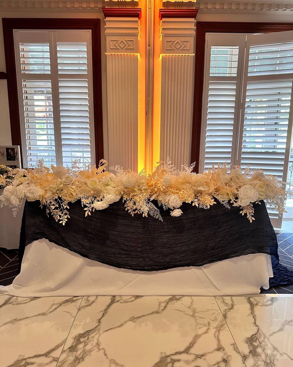 Fusenyuan Black Cheesecloth Table Runner 10Ft 5Pcs Rustic Gauze Table Runner 120 Inches Long For Boho Wedding Bridal Shower Baby