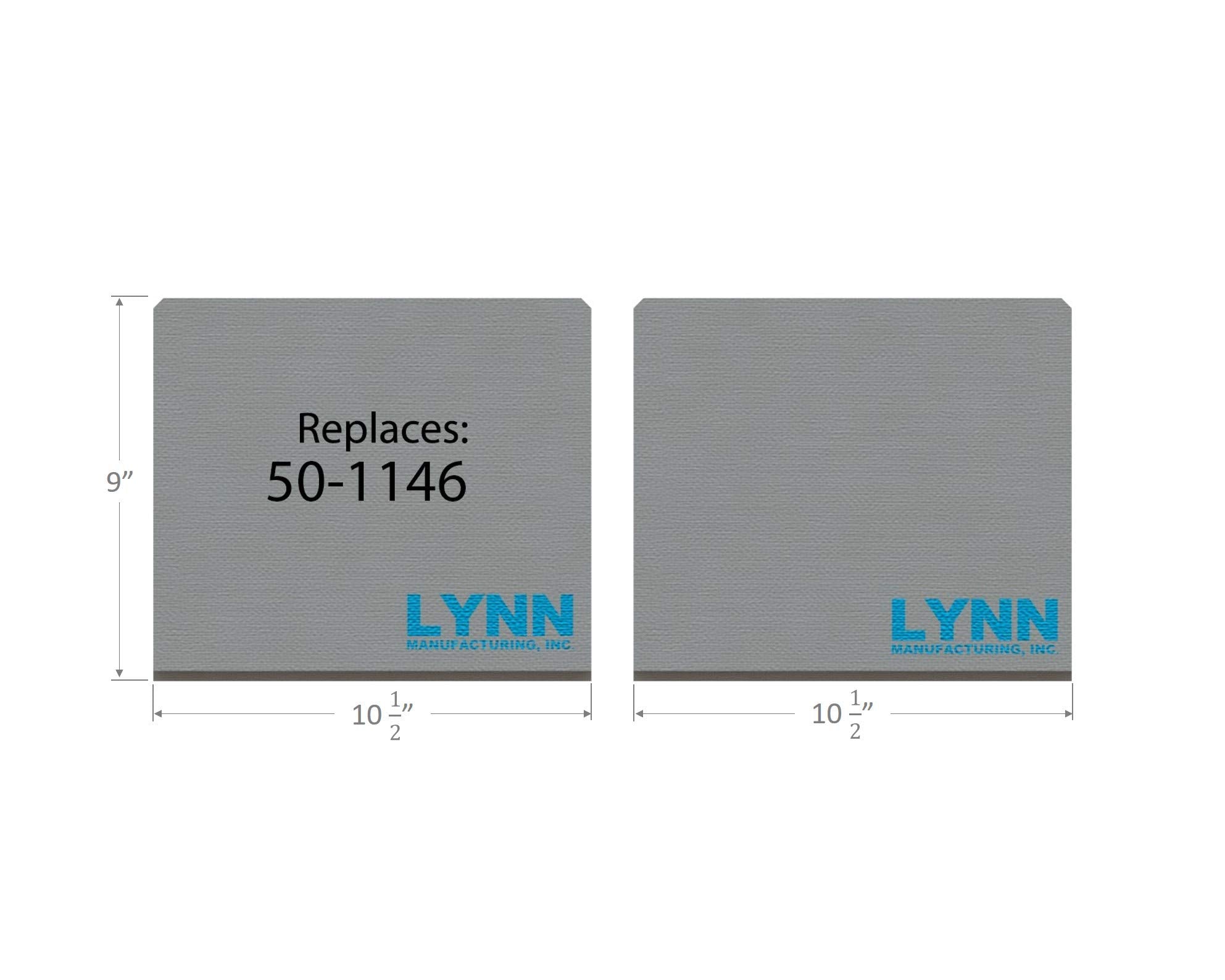 Lynn Manufacturing Replacement Enviro & Vistaflame Baffle Board, 1200, 50-1146, Set Of 2, 2325A