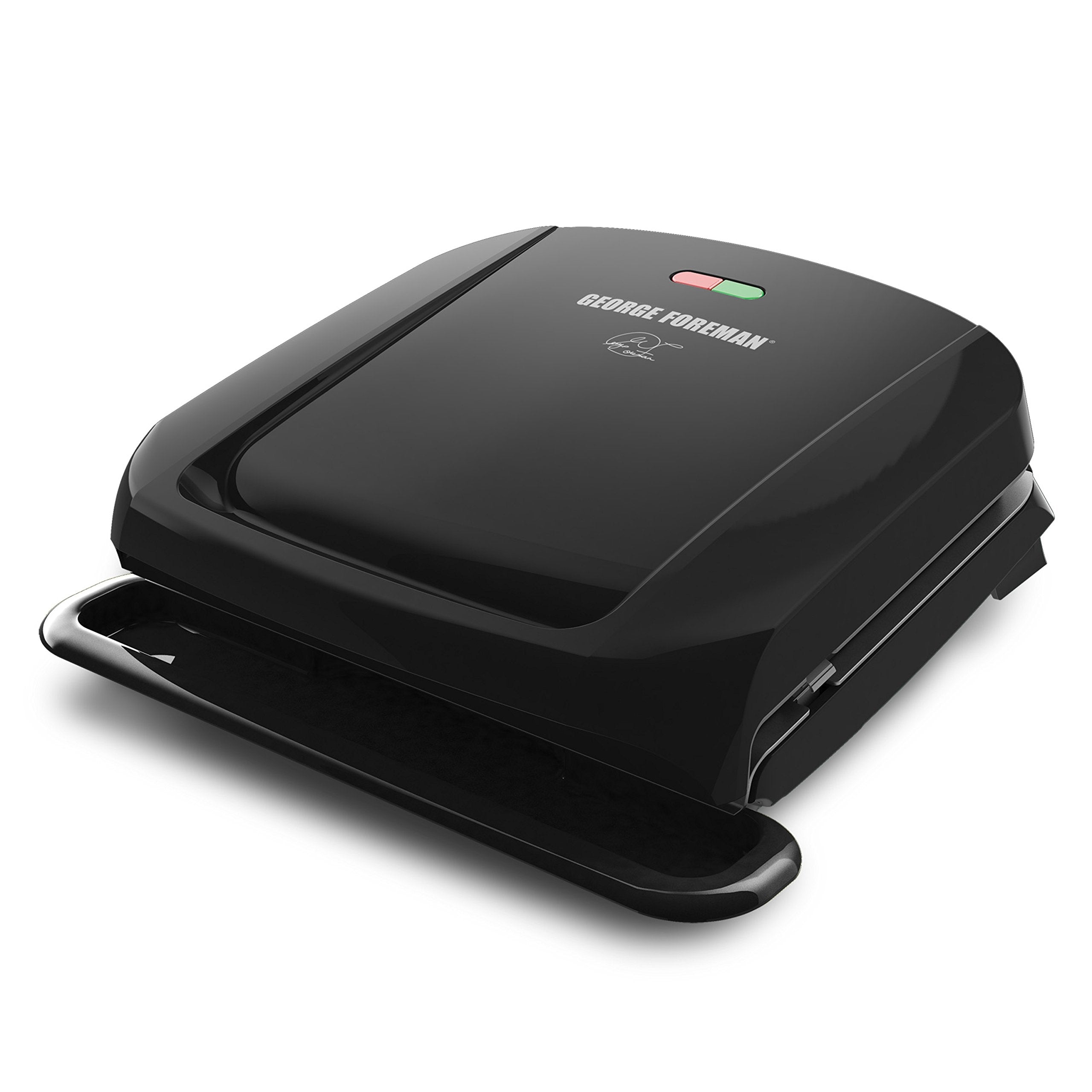 George Foreman 4Serving Indoor Grill With Removable Plates
