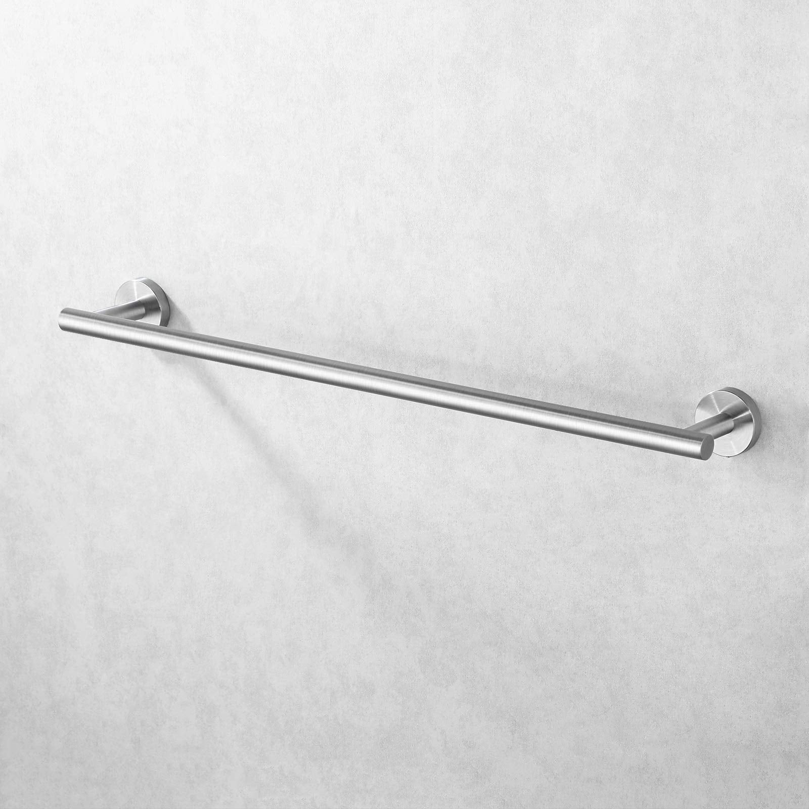 KES 21.3 Inches Towel Bar for Bathroom Kitchen Hand Towel Holder Dish Cloths Hanger SUS304 Stainless Steel RUSTPROOF Wall Mount Brushed Steel  Total Length 23.6 Inch  A2000S60-2