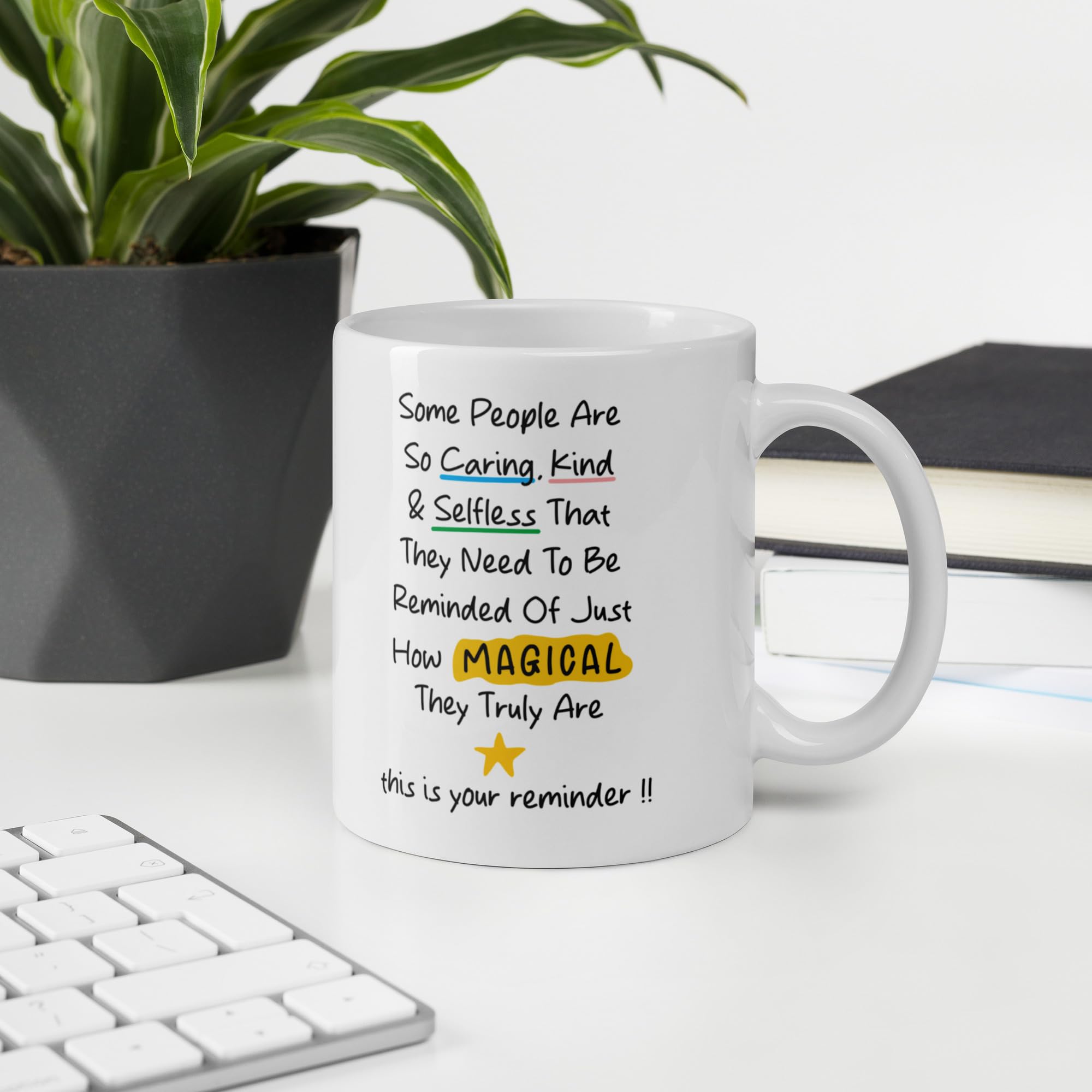 Visibee This Is Your Reminder Mug - Friendship Gift, Thank You Gift, For Best Friend, Positivity - 350Ml Ceramic Coffee Mug