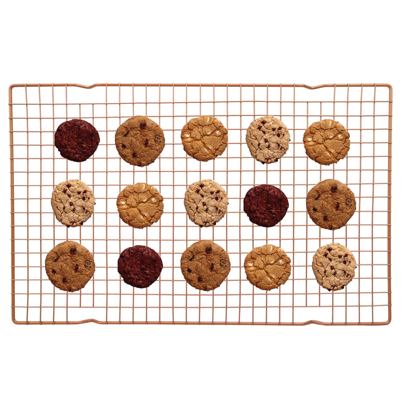 Foxwelkin Baking Rack Cooling Rack,Size 10''X 16'' - Oven & Grill Cool Cookies Cakes Breads - Heavy Duty Commercial Quality Wire