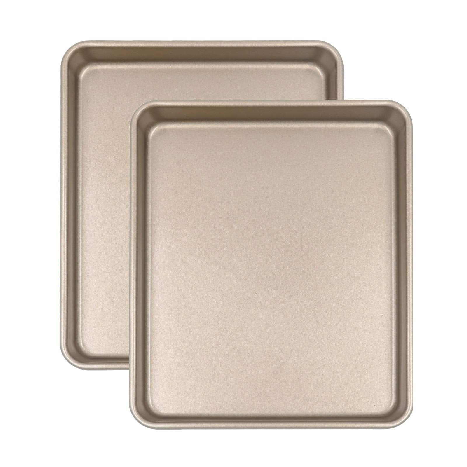 11 Inch Baking Sheets For Oven, Shinsin Nonstick Toaster Oven Pans Heavy Carbon Steel 11X9 Inch Quarter Sheets Pan For Baking, 1