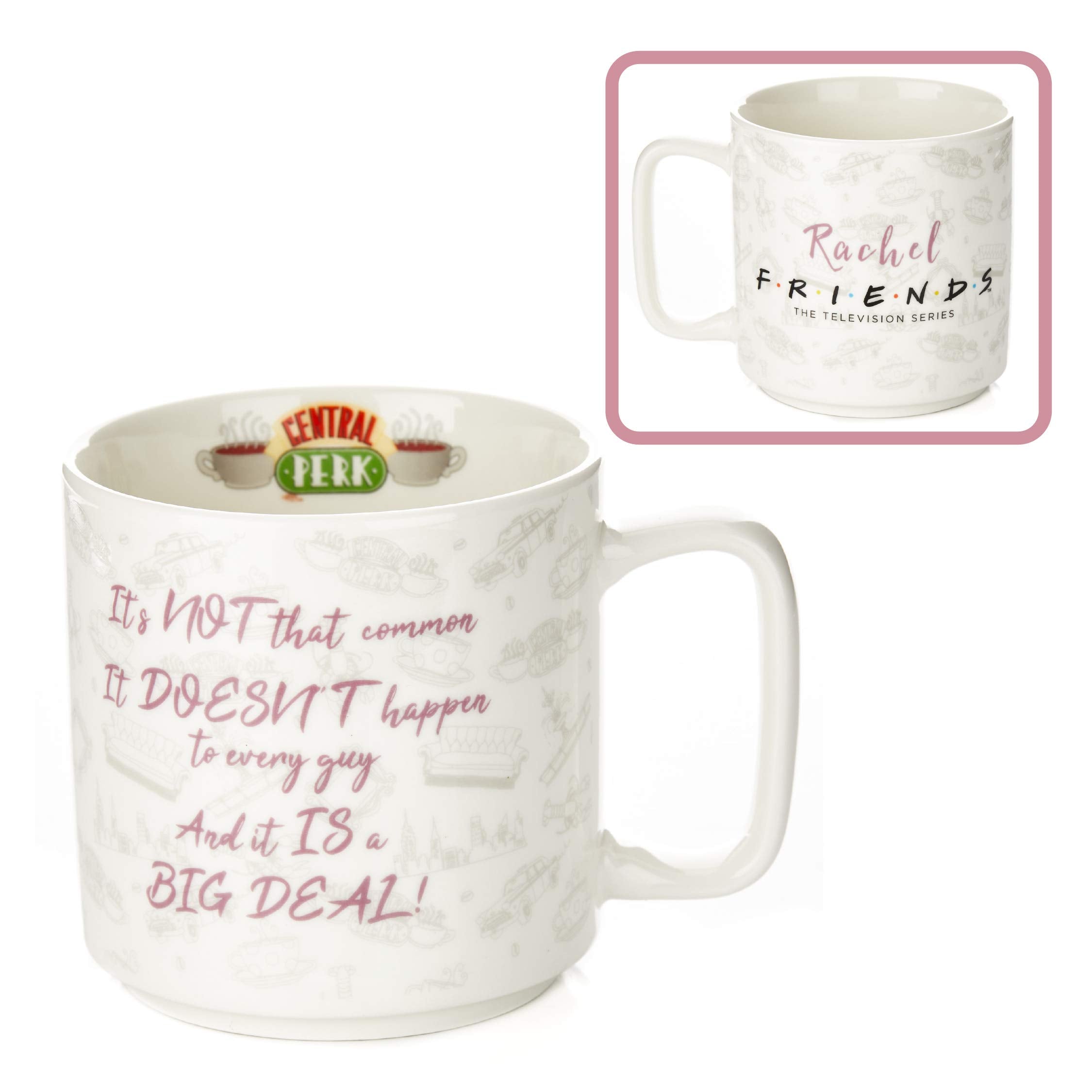 Friends Rachel Slogan Coffee Mug - It Is A Big Deal, 300 Milliliters