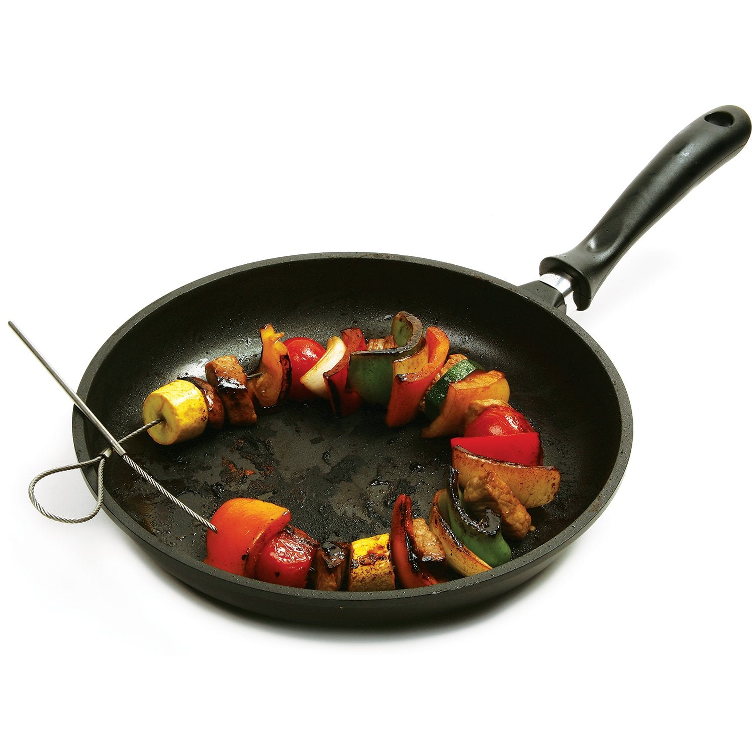 Norpro Stainless Steel Flexible Skewers  Set of 4  10.5&quot x 4&quot x .25&quot