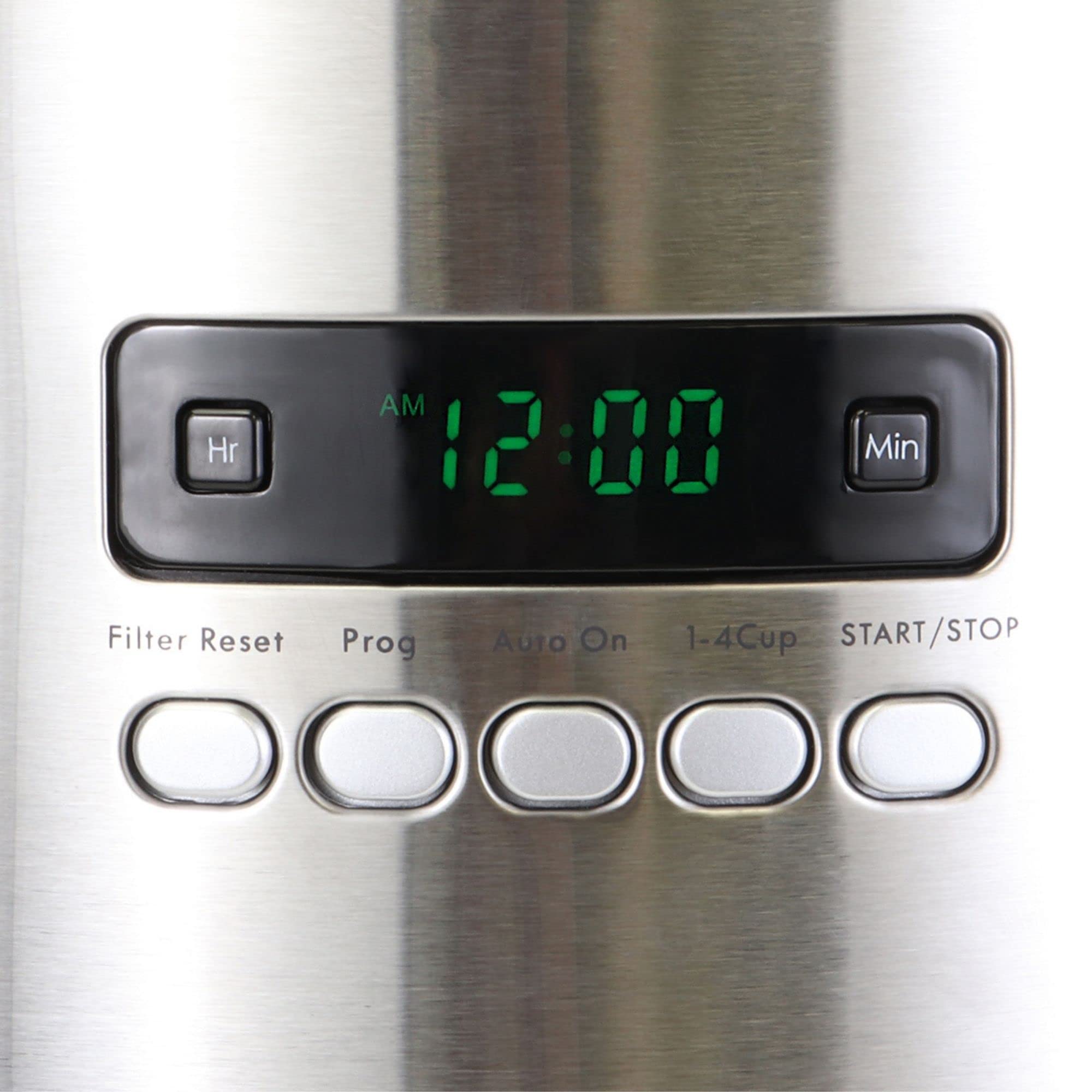 Kenmore Coffee Maker 12 Cup Drip Coffee Machine Reusable Filter Programmable Timer Digital Display Aroma Control Glass Carafe Ch