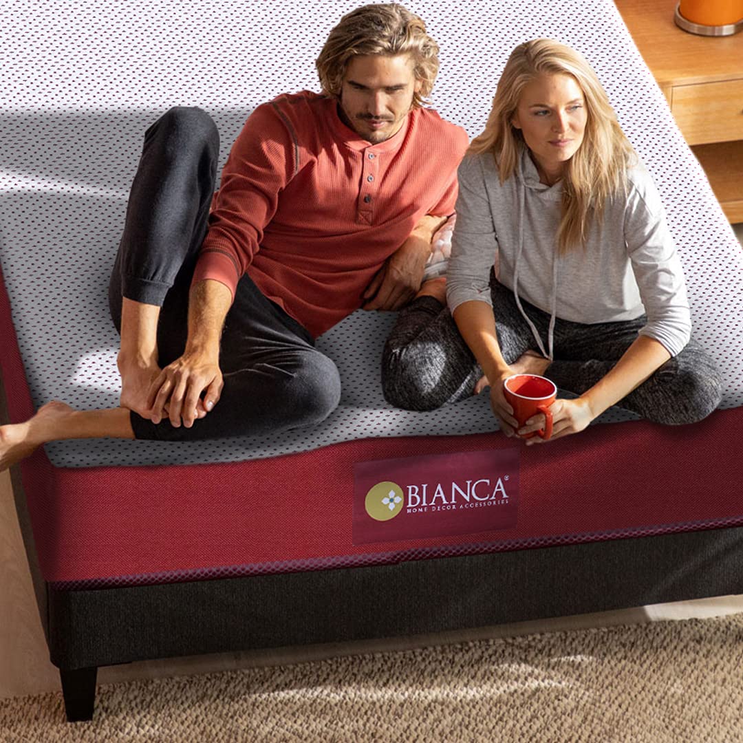 Bianca SpineSupport Gel Memory Foam (Medium Feel) Orthopedic Mattress 75 X 48 X 8