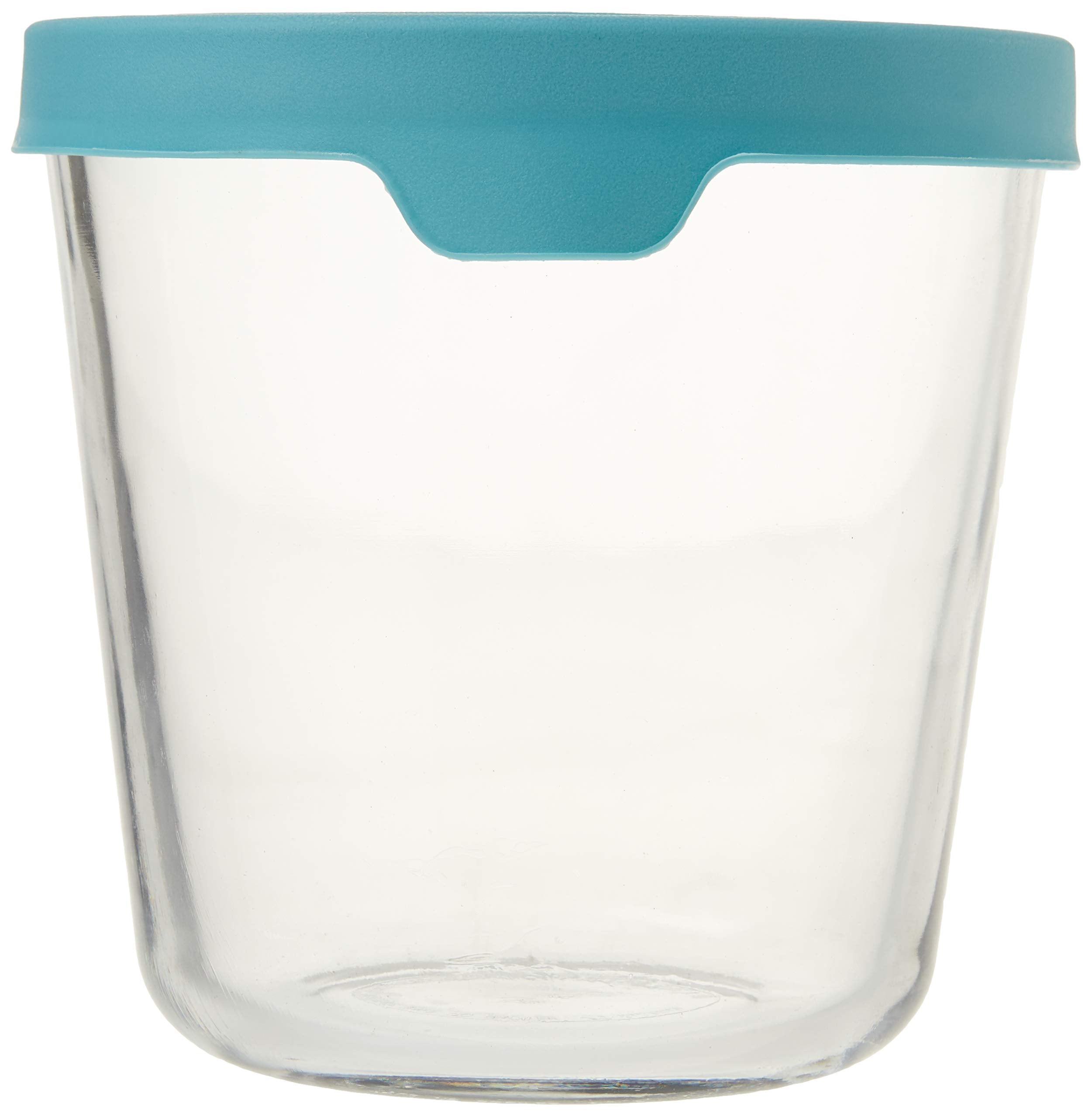 Anchor Hocking Preperation Glass Food Storage, 7 Cup Tall, Mineral Blue