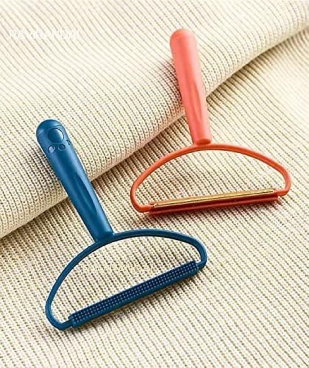 Daidsuke (Pack Of 2) Mini Lint Remover Pet Fur Remover Clothes Fuzz Remover Hairball Quick Epilator Shaver For Removing Dust Per