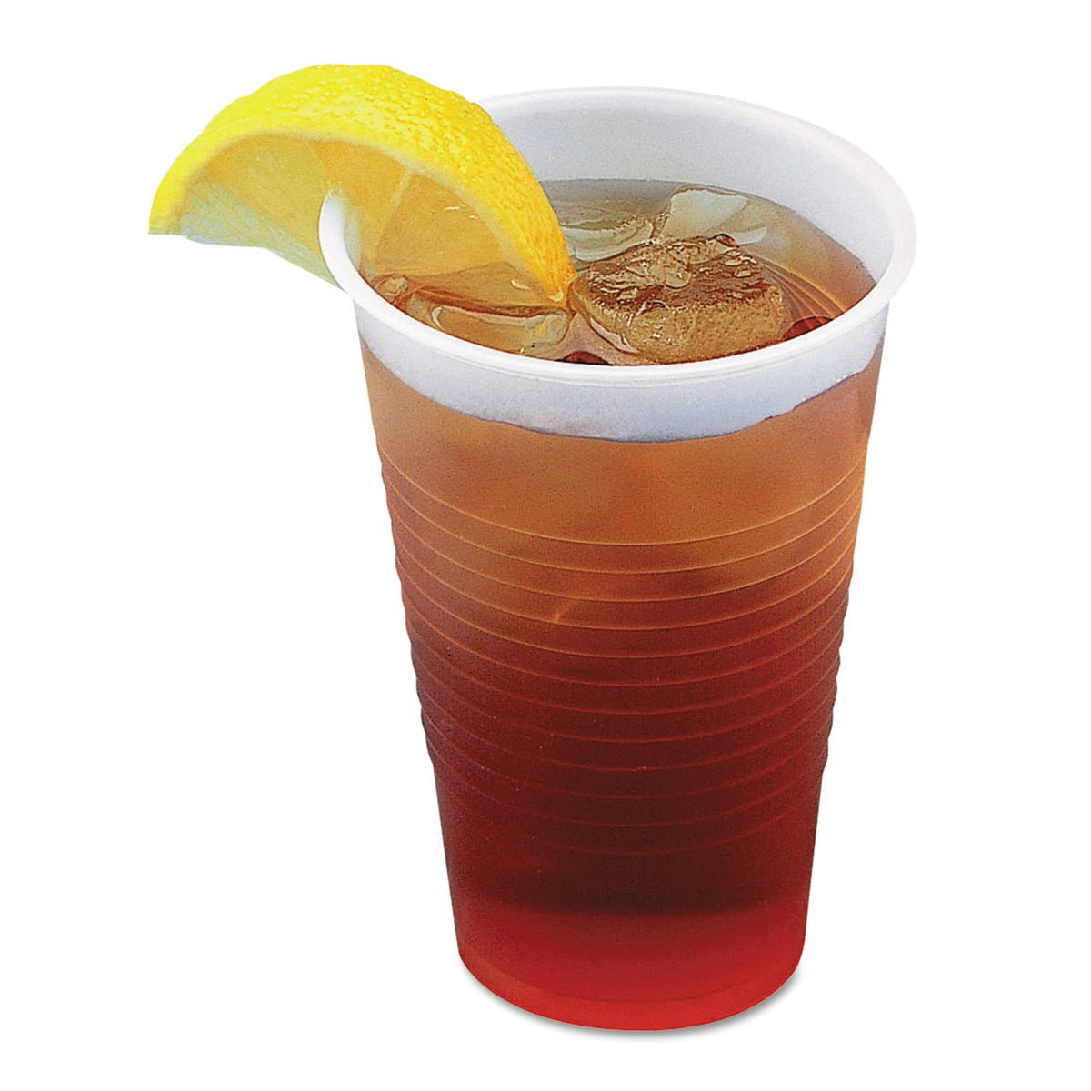 Boardwalk Transcup5Ct Translucent Plastic Cold Cups, 5Oz, 100/Bag, 25 Bags/Carton