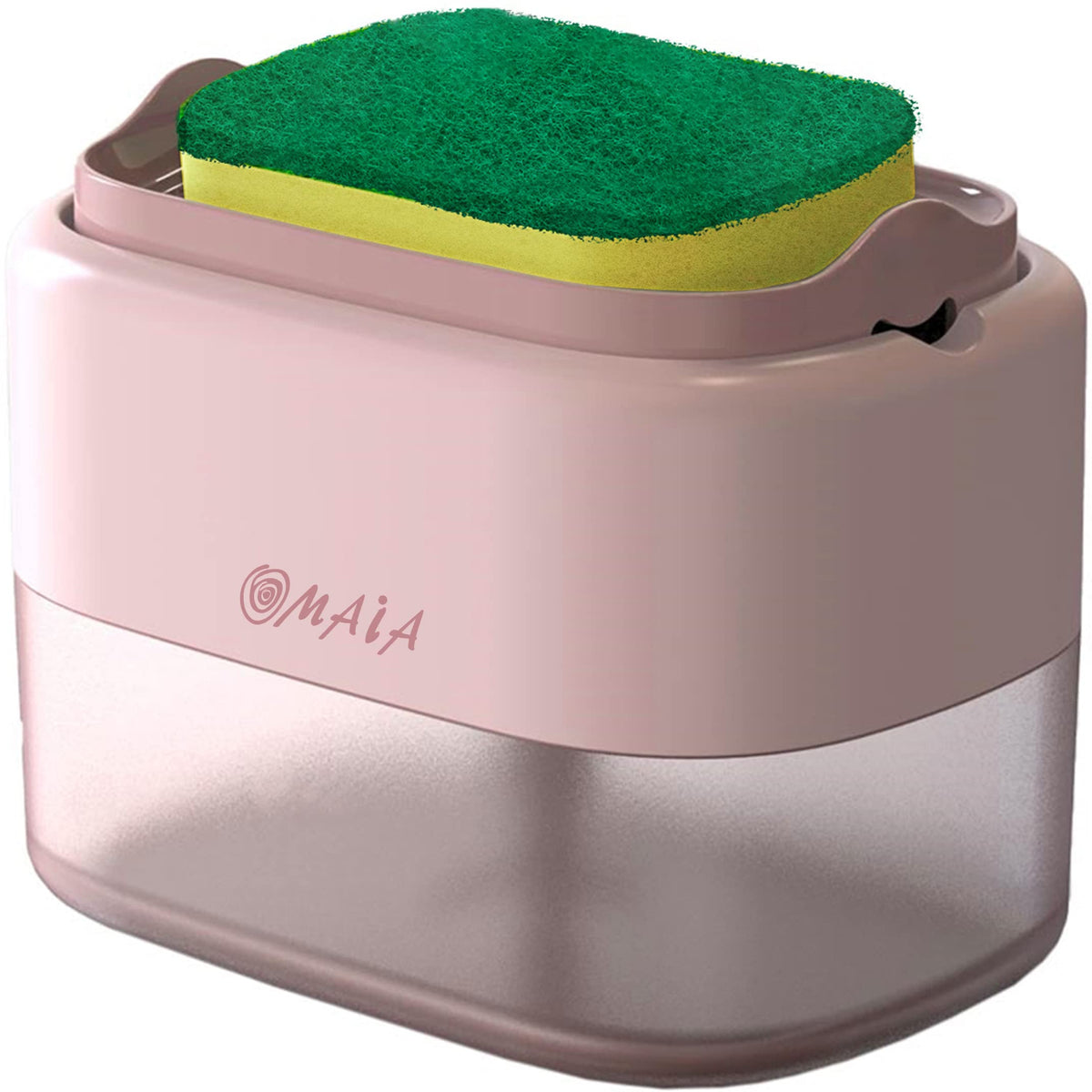 Omaia Dish Soap Dispenser For Kitchen Sink - Pink Kitchen Gadgets 2023 - Dishwashing Liquid Dispenser For Kitchen - Sink Counter
