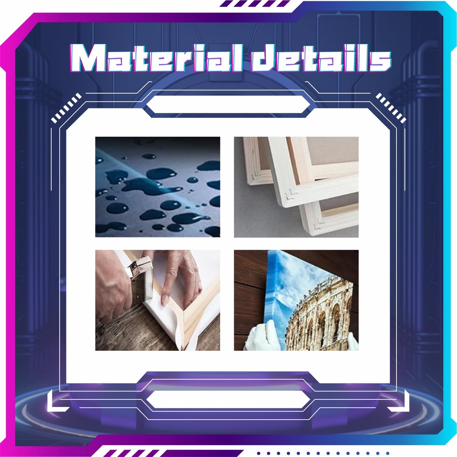 Bgfce Gaming Room Decor Wall Art, Video Gaming Theme Decor Gaming Room Wall Art, Gaming Canvas Posters For Teen Boys Room Framed