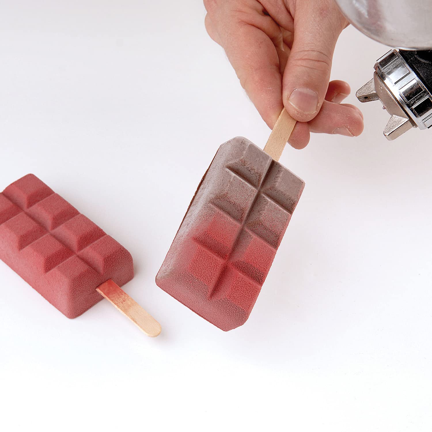 Silikomart Silicone Easy Cream Wooden Sticks for Mini Ice Cream Bars  Set of 100