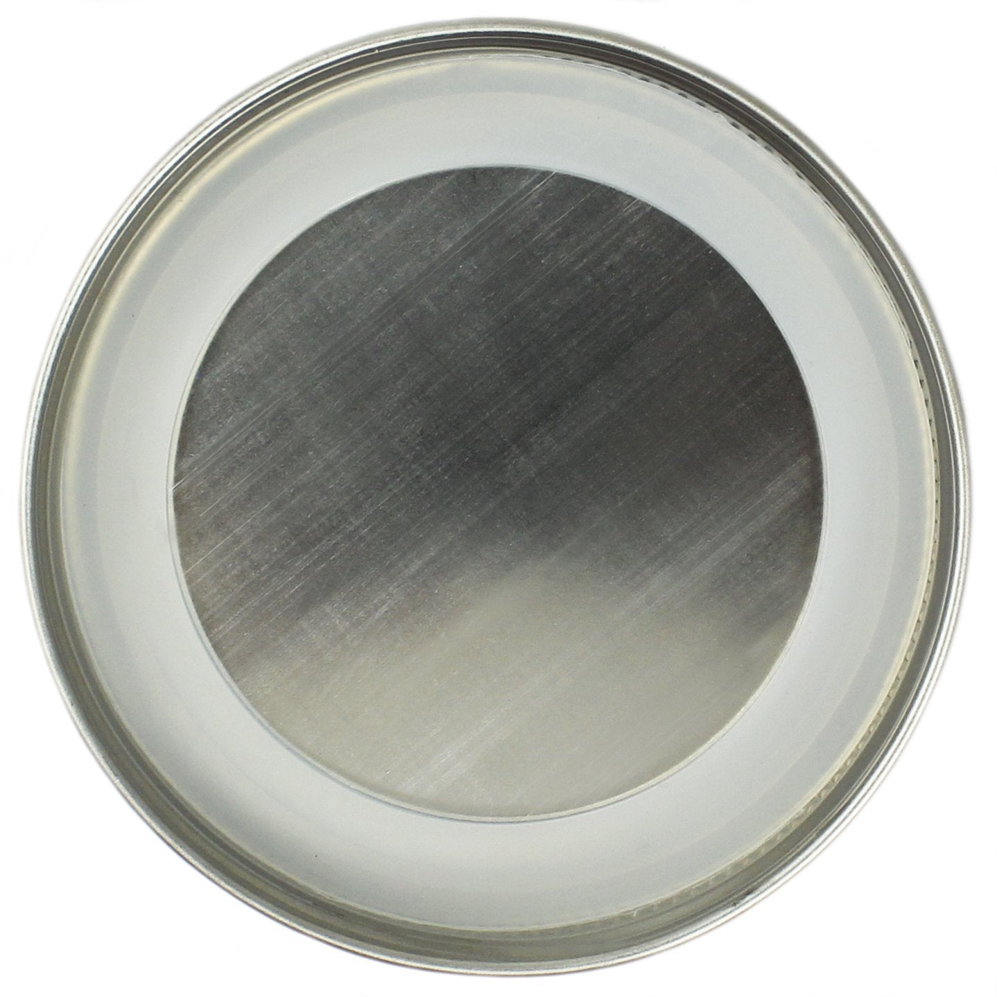 Zoie + Chloe Stainless Steel Mason Jar Lids With Silicone Seals (6 Pack + 6 Bonus Replacement Seals) - Wide Mouth