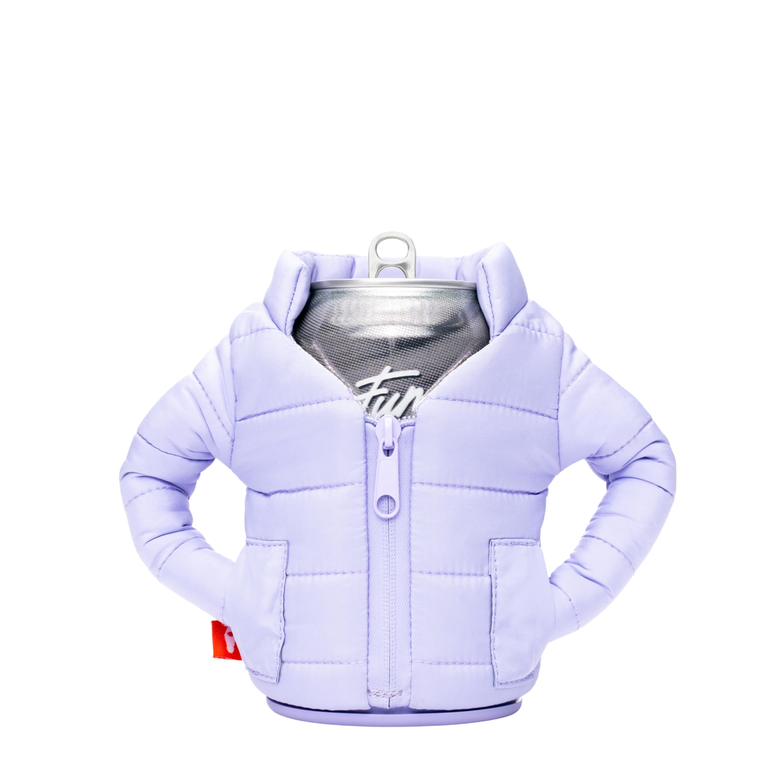 Puffin - The Puffy Beverage Jacket, Insulated Can Cooler, Lavender