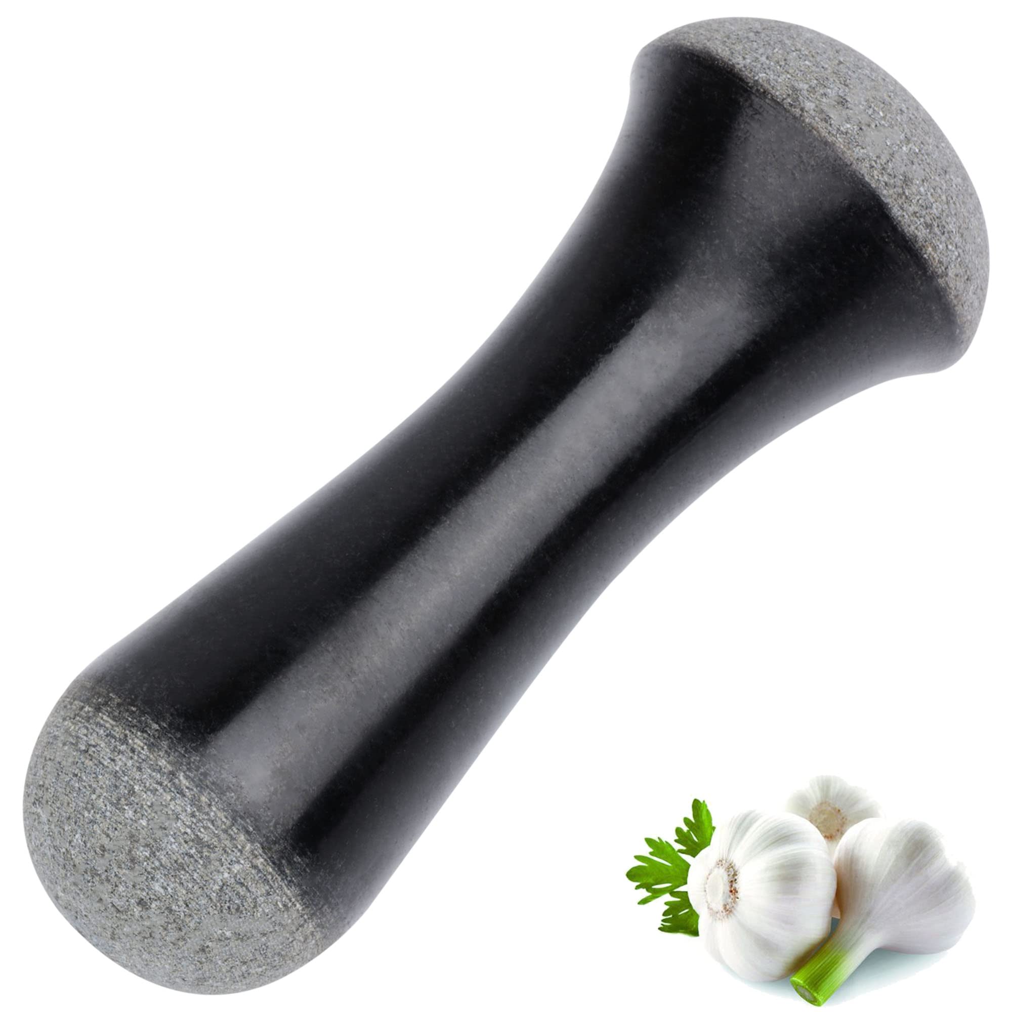 Tianman Granite Replacement Pestle 5.9'' Length Polished, Use Pestle On Both Ends (Only Pestle Mortar Not Included) (Granite Pol
