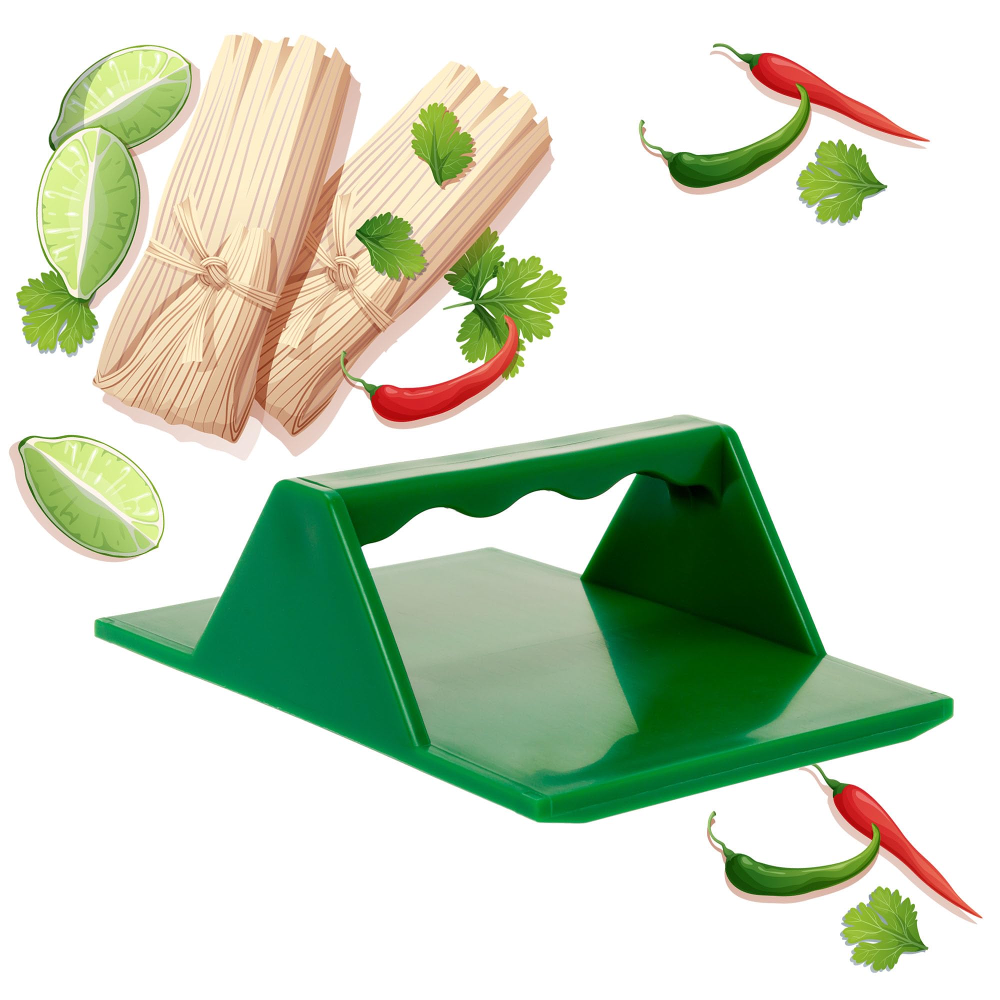 Tamales Masa Spreader W/Easy Grip Ergonomic Handle For Faster Better And Easier Results By Mindful Design | New And Improved (Gr