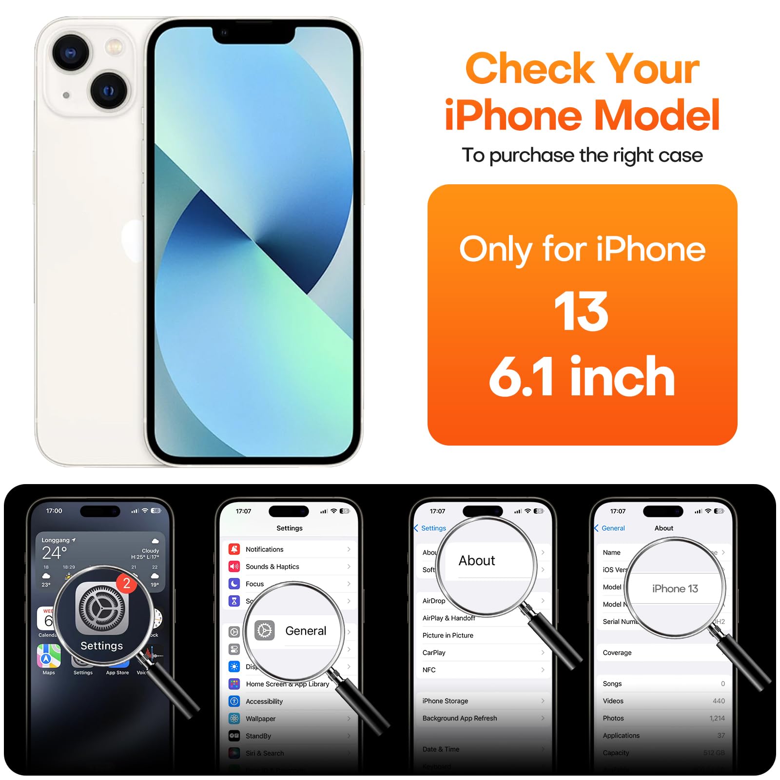Cellever 2023 Upgraded Silicone Case For Iphone 13 Ultra Slim Enhanced Drop Protection] Shockproof Phone Cover With Soft Microfi