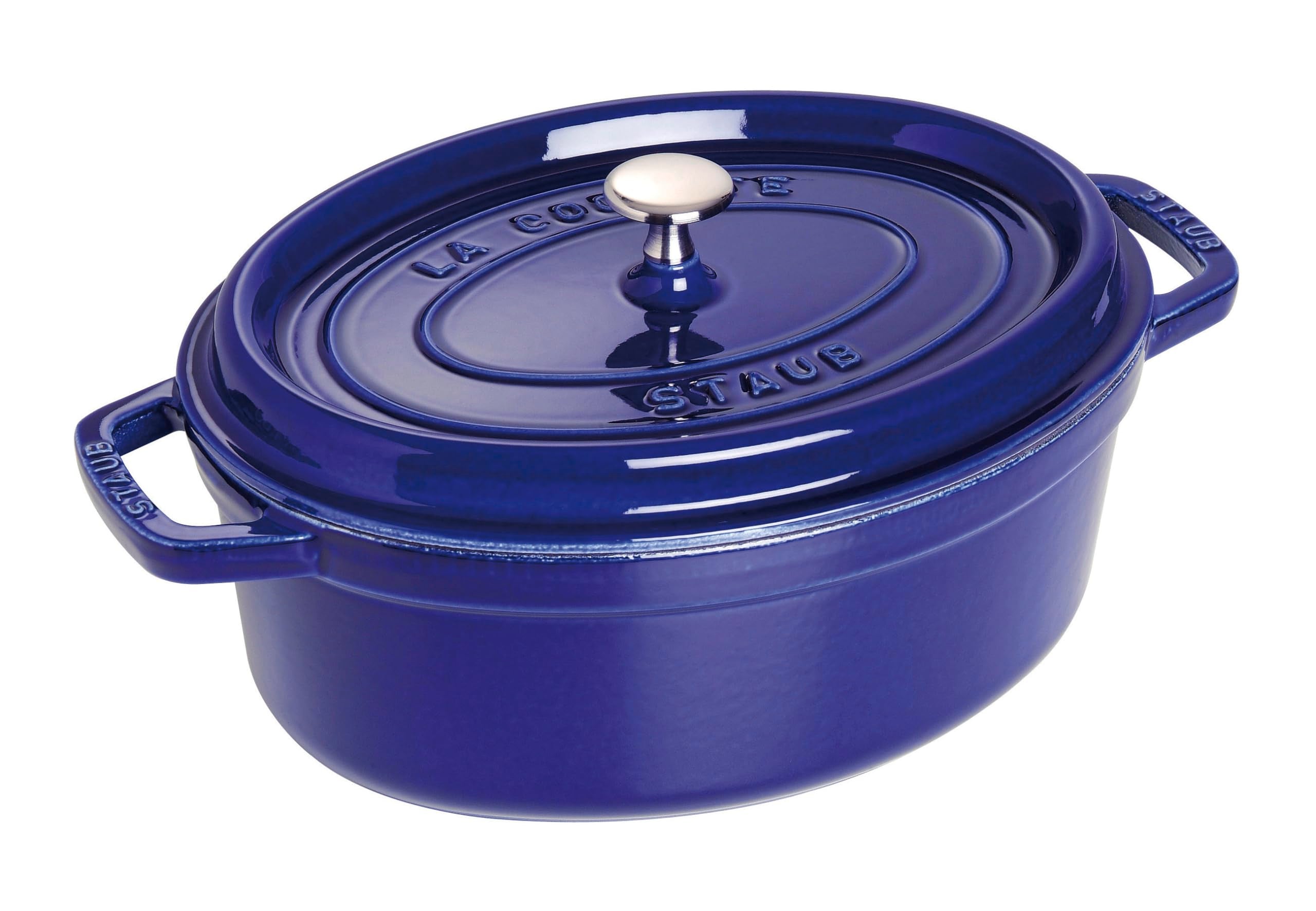 Staub Oval Cocotte - 4.25Qt - Dark Blue