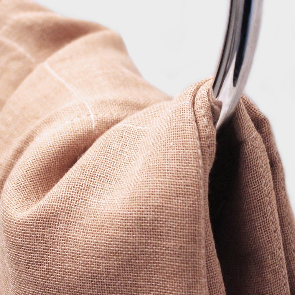 Ippinka Nawrap Organic Cotton Hand Towel, Brown