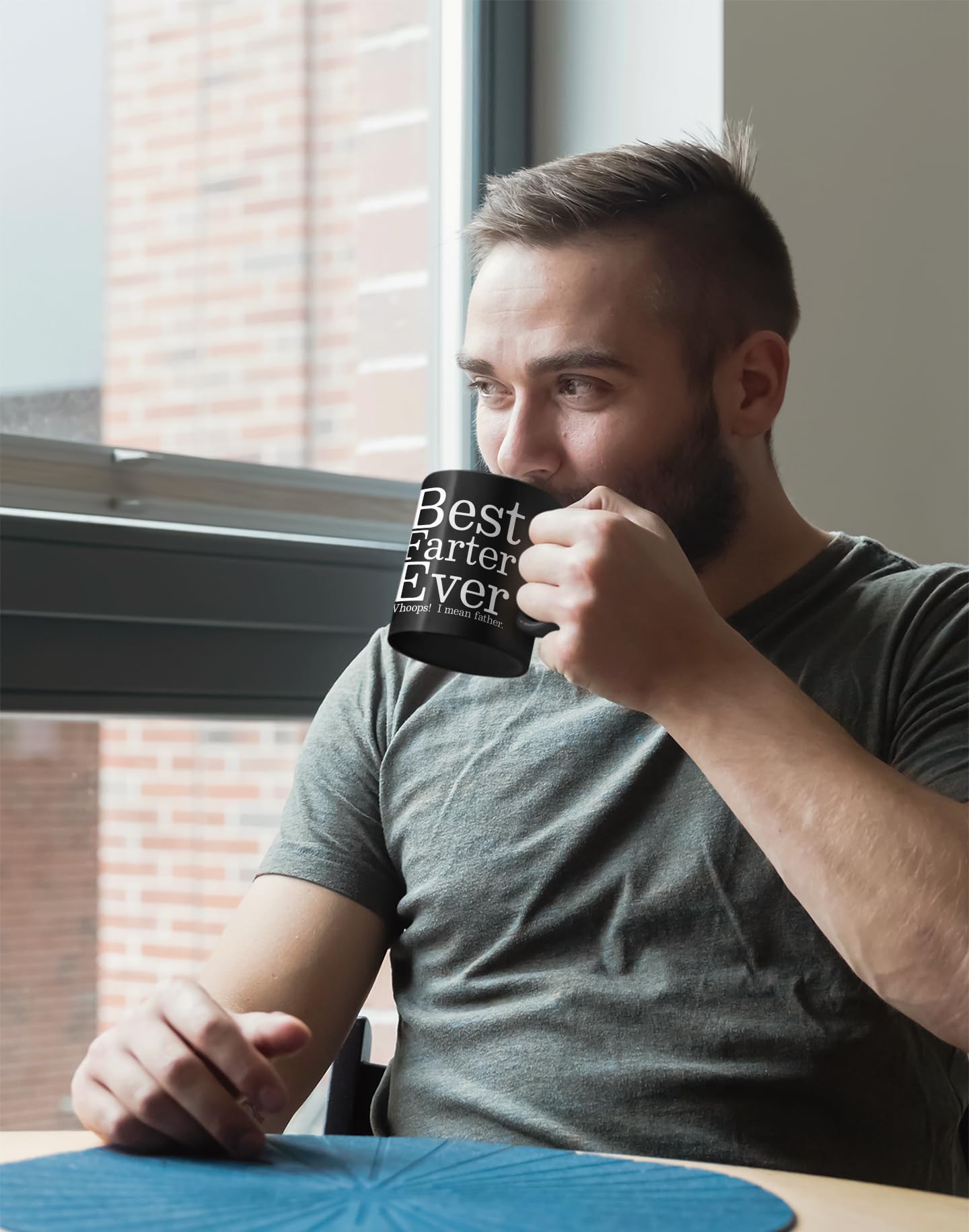 Find Funny Gift Ideas Best Farter Ever I Mean Father Funny Dad Mug Mug - World's Greatest Farter Funny Fathers Day Mugs Gifts from Kids Son  FathersDay Gifts for Dad from Daughter  (BFE Black)